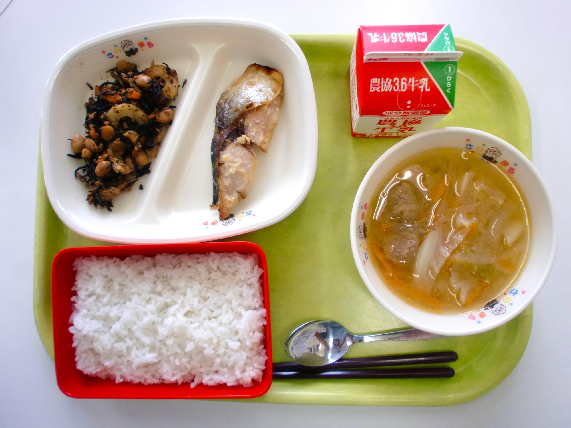 令和8年6月10日北部学校給食センター給食写真