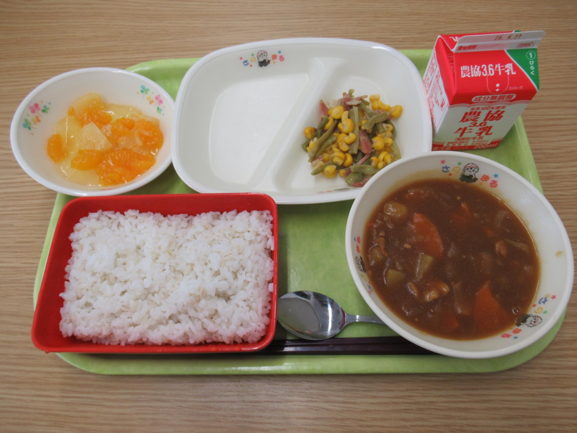 令和8年6月16日南部学校給食センター給食写真