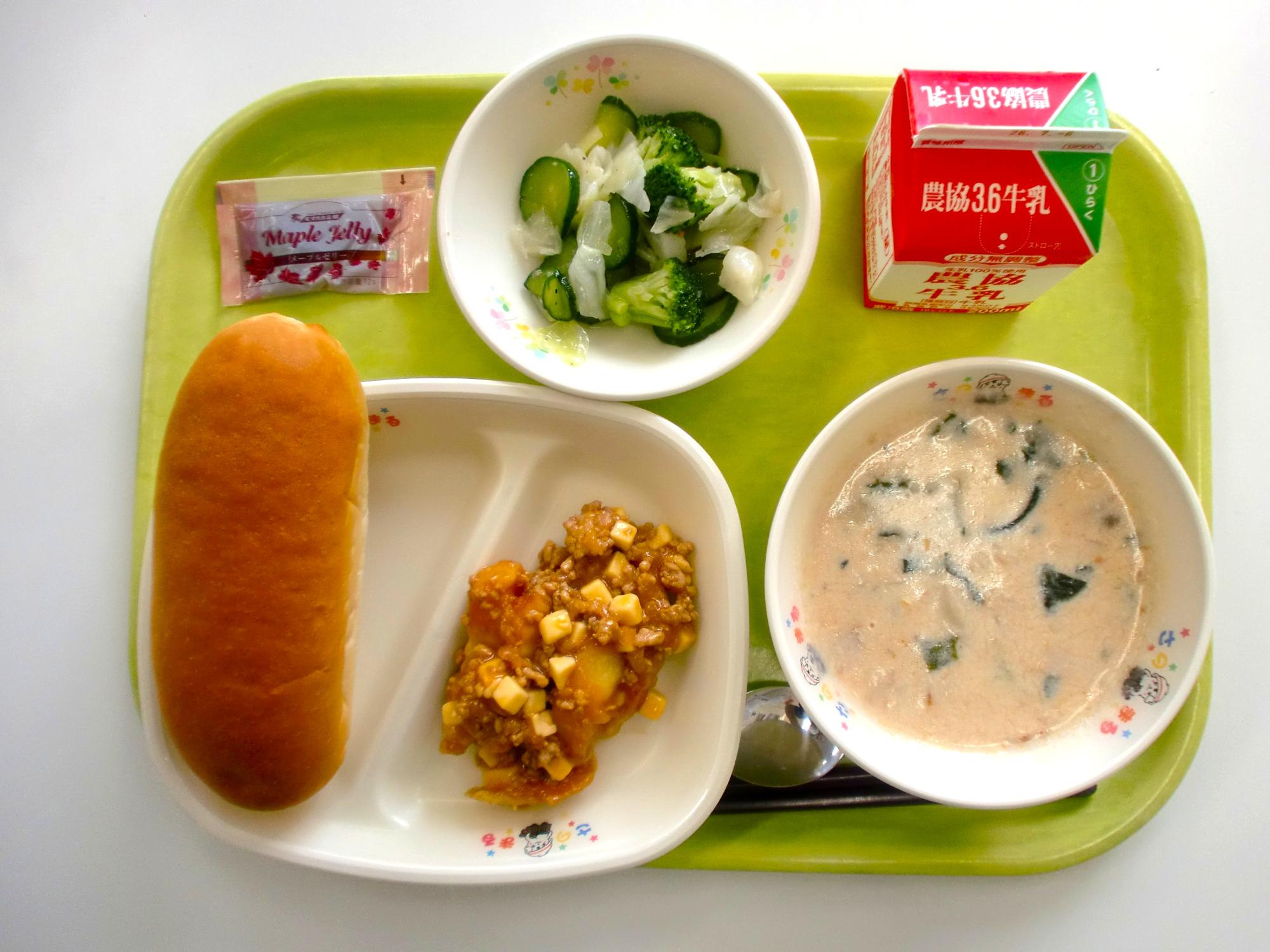 令和8年6月25日北部学校給食センター給食写真