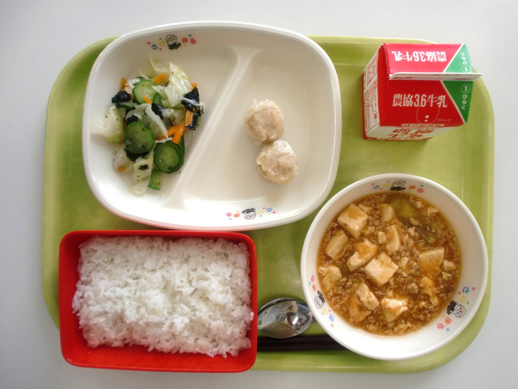 令和8年6月29日北部学校給食センター給食写真