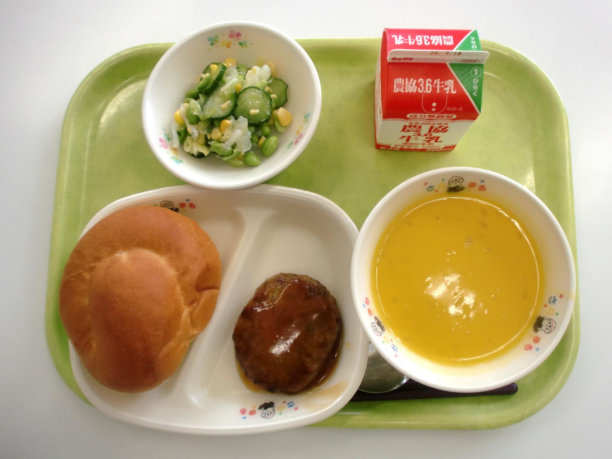 令和8年7月7日北部学校給食センター給食写真