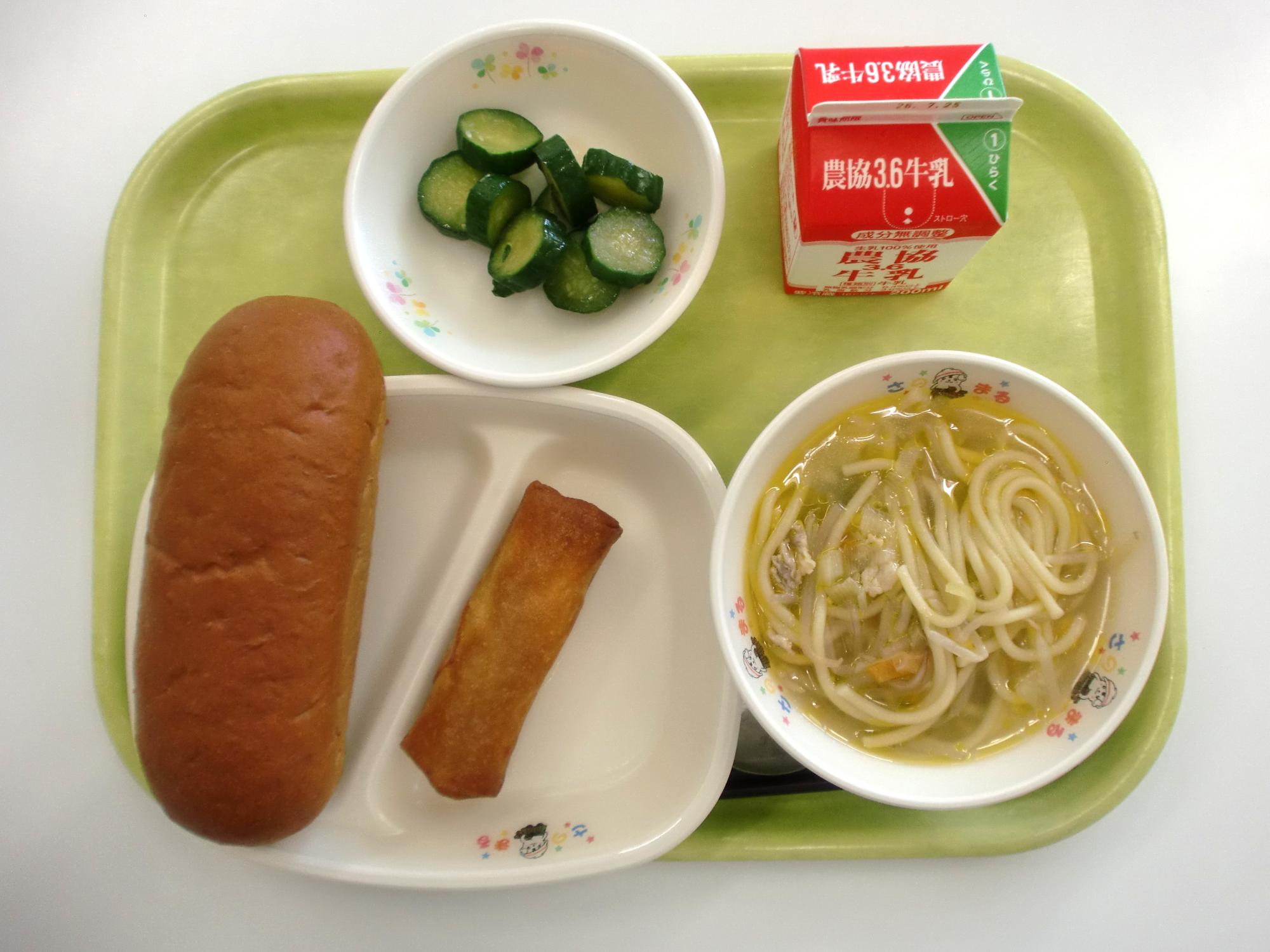 令和8年7月14日北部学校給食センター給食写真