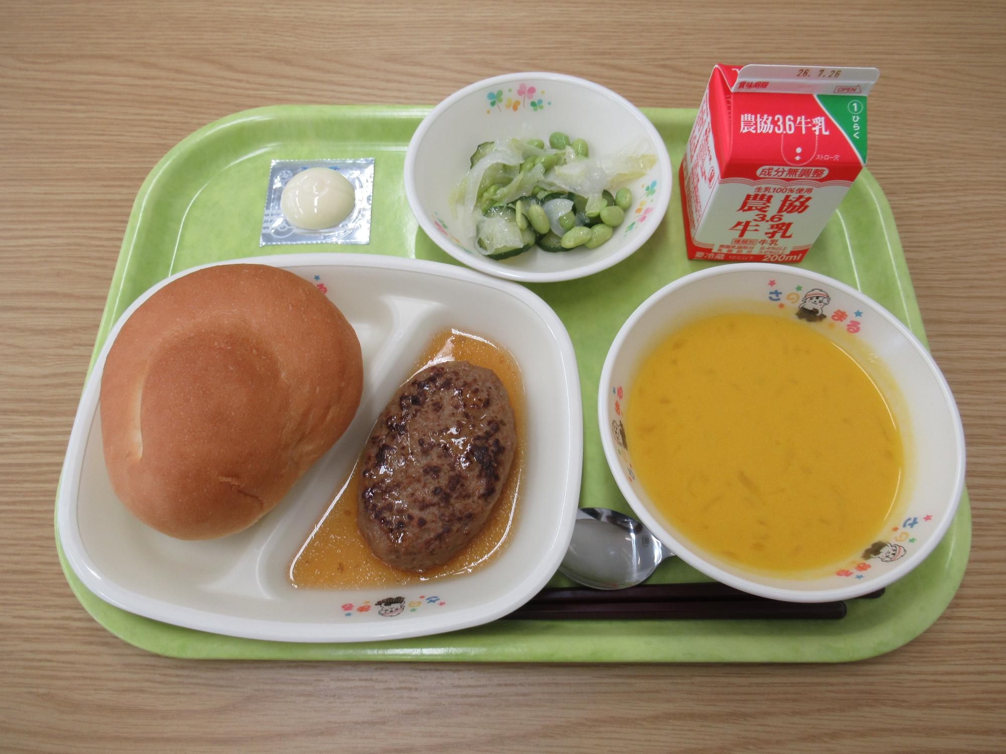 令和8年7月15日南部学校給食センター給食写真