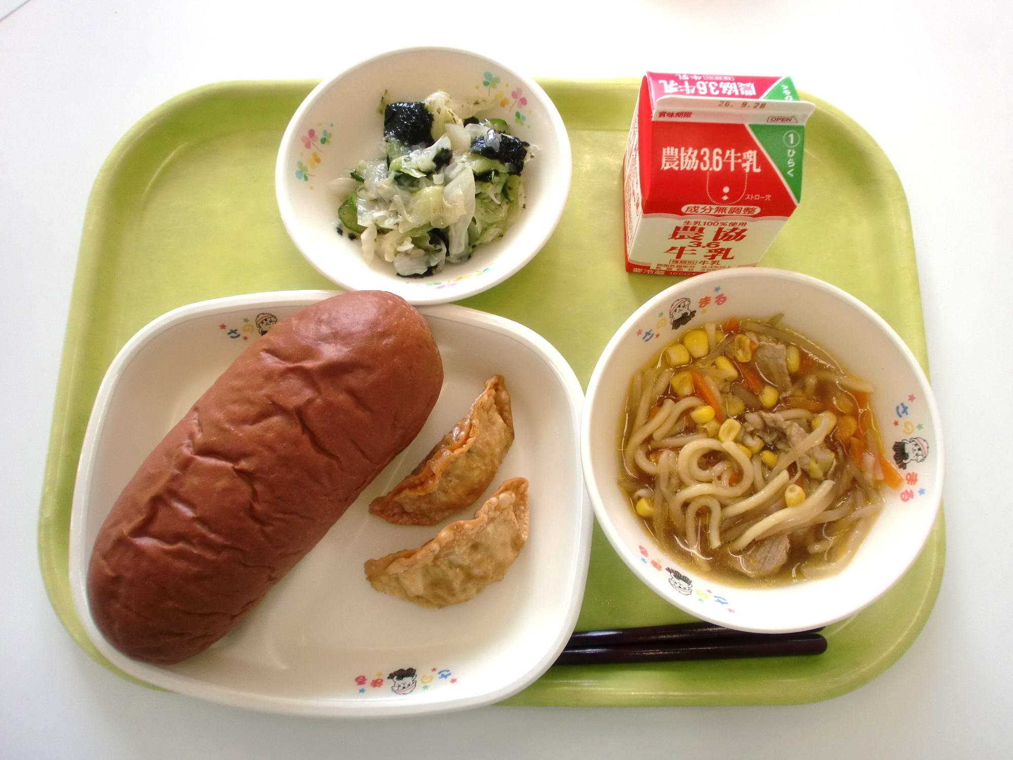 令和8年9月17日北部学校給食センター給食写真