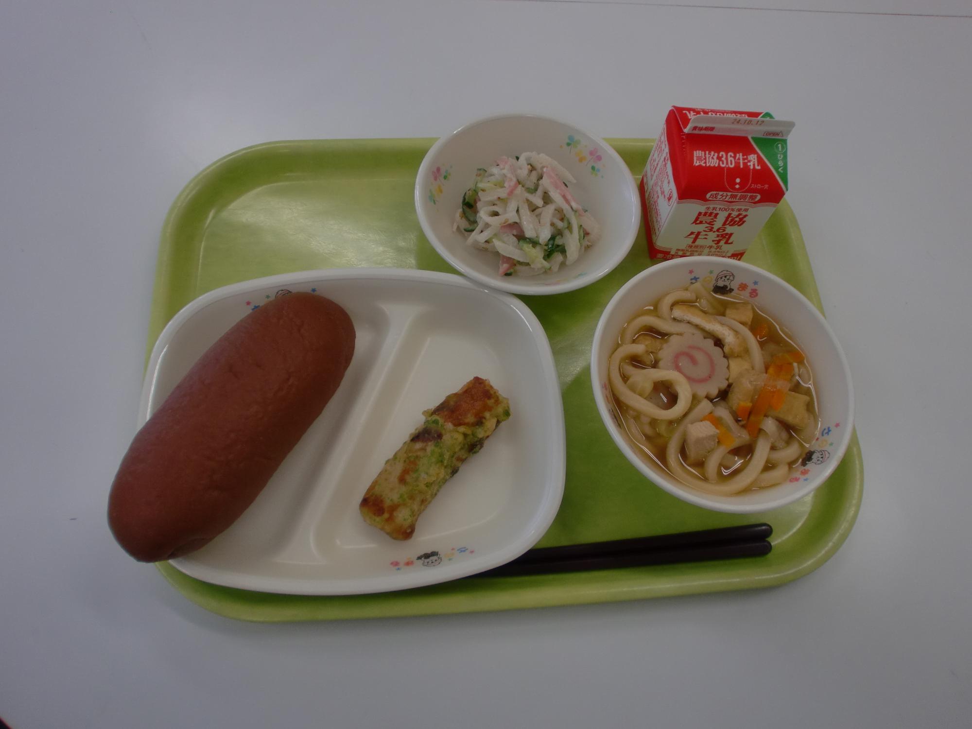 令和6年10月1日北部学校給食センター給食写真