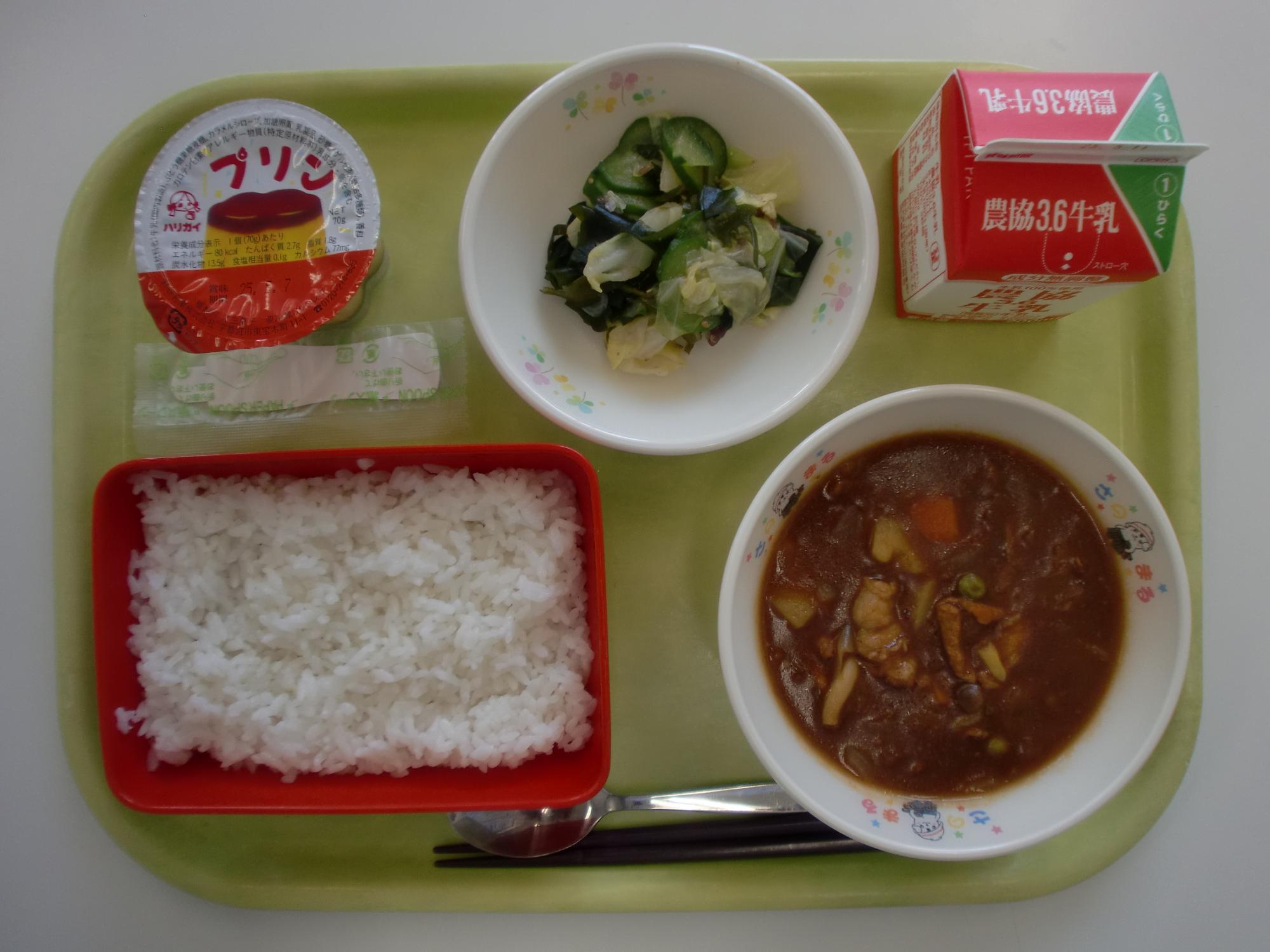 令和7年4月30日北部学校給食センター給食写真