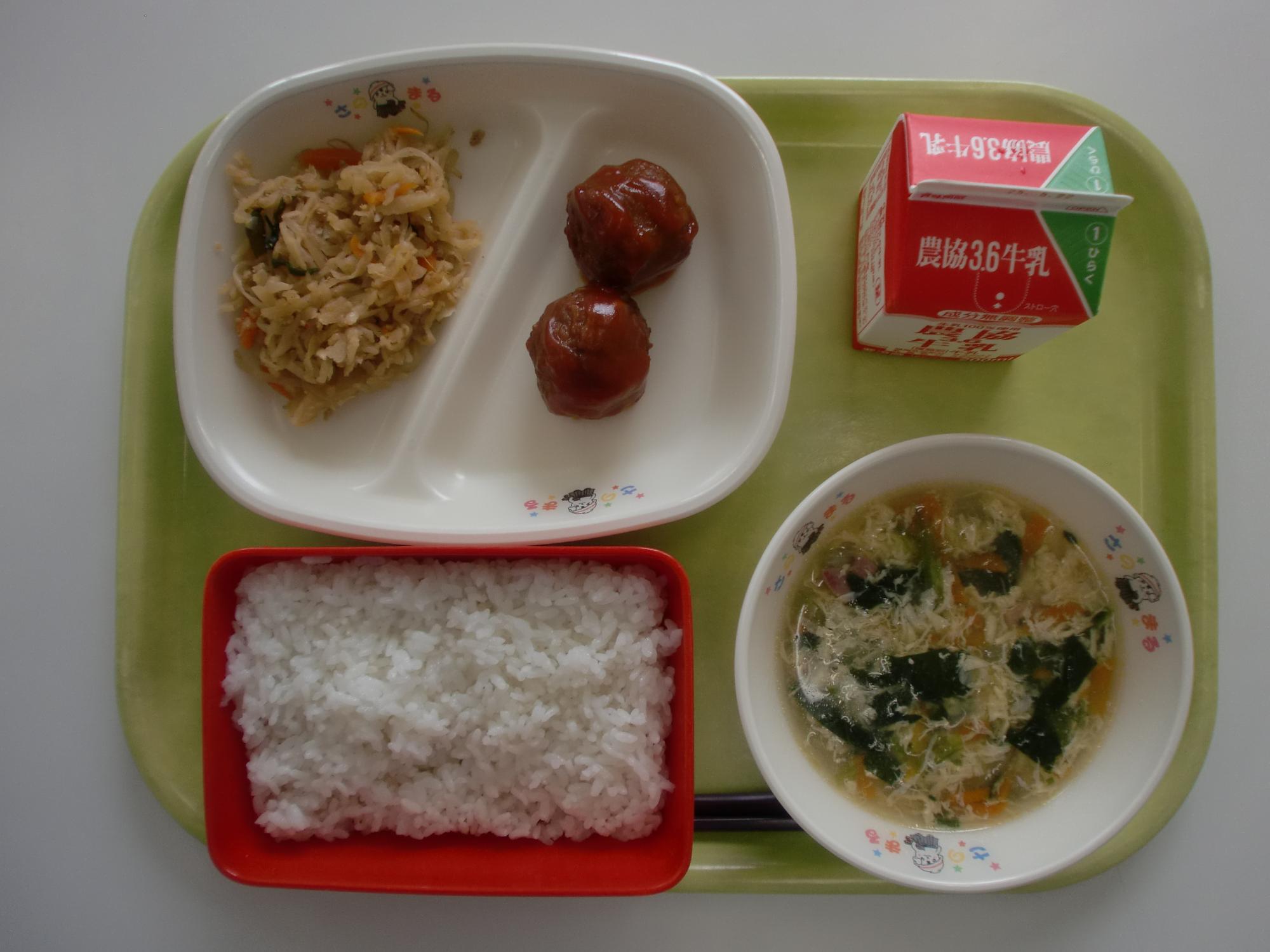 令和7年5月12日北部学校給食センター給食写真