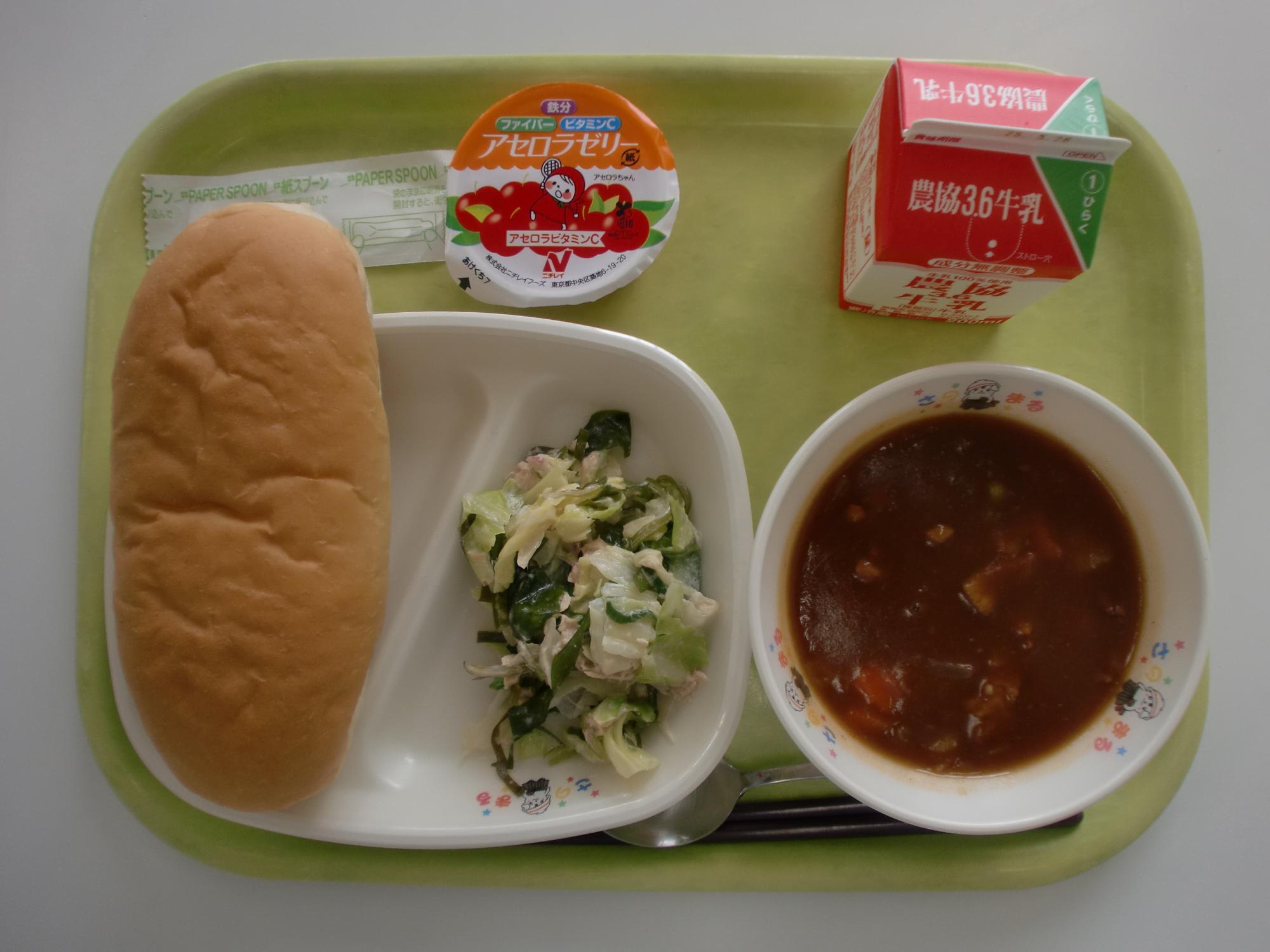 令和7年5月15日北部学校給食センター給食写真