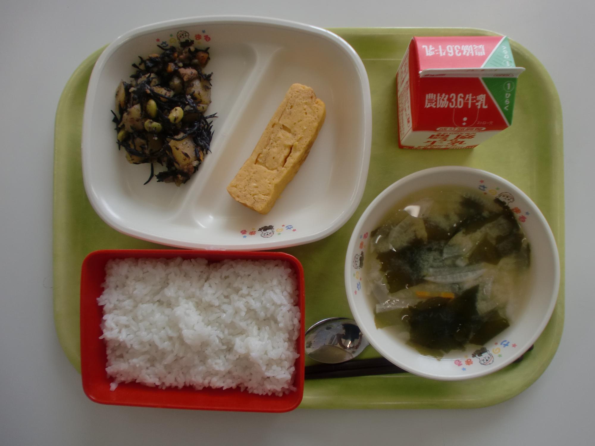 令和7年5月21日北部学校給食センター給食写真