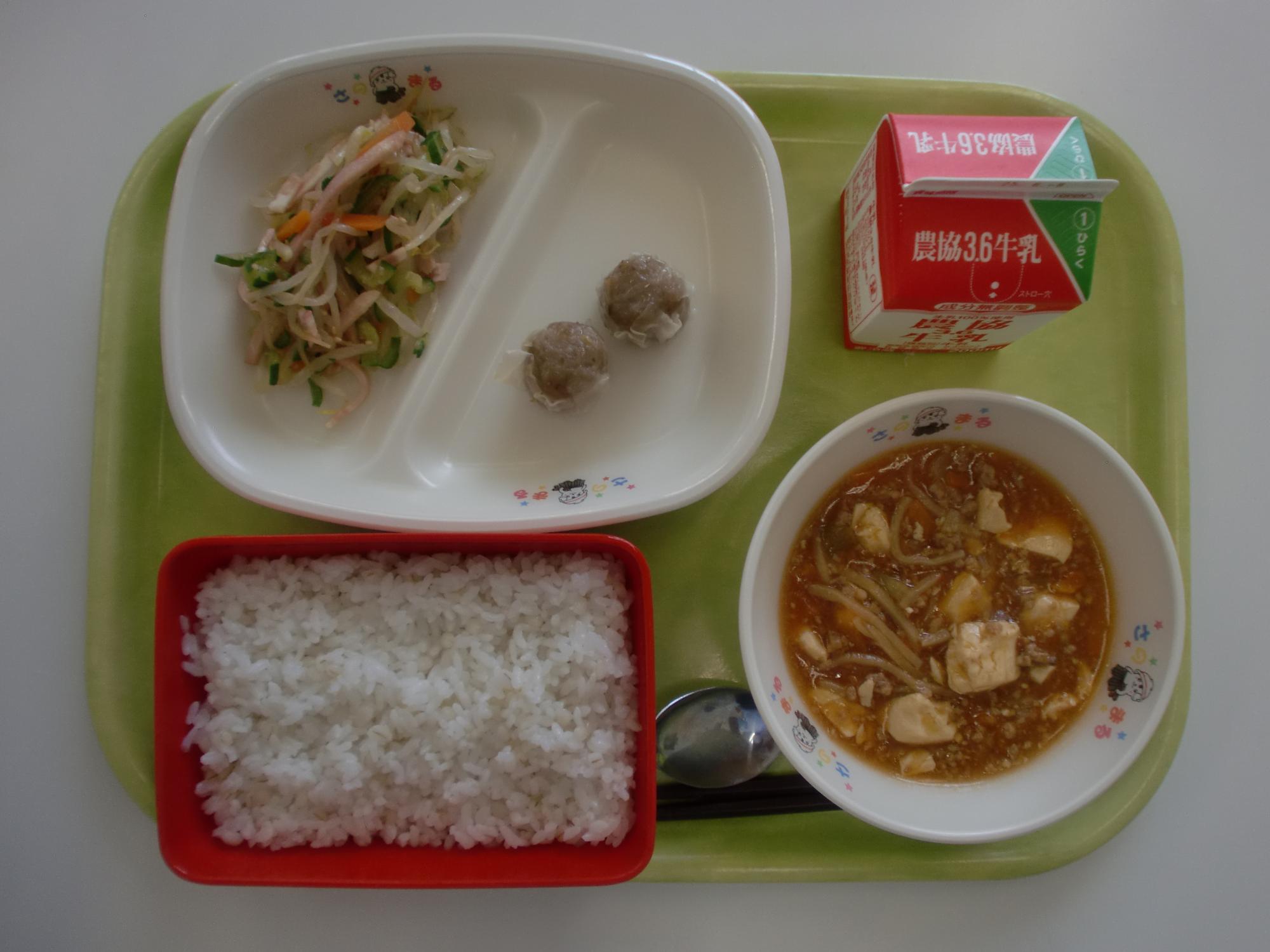 令和7年5月28日北部学校給食センター給食写真