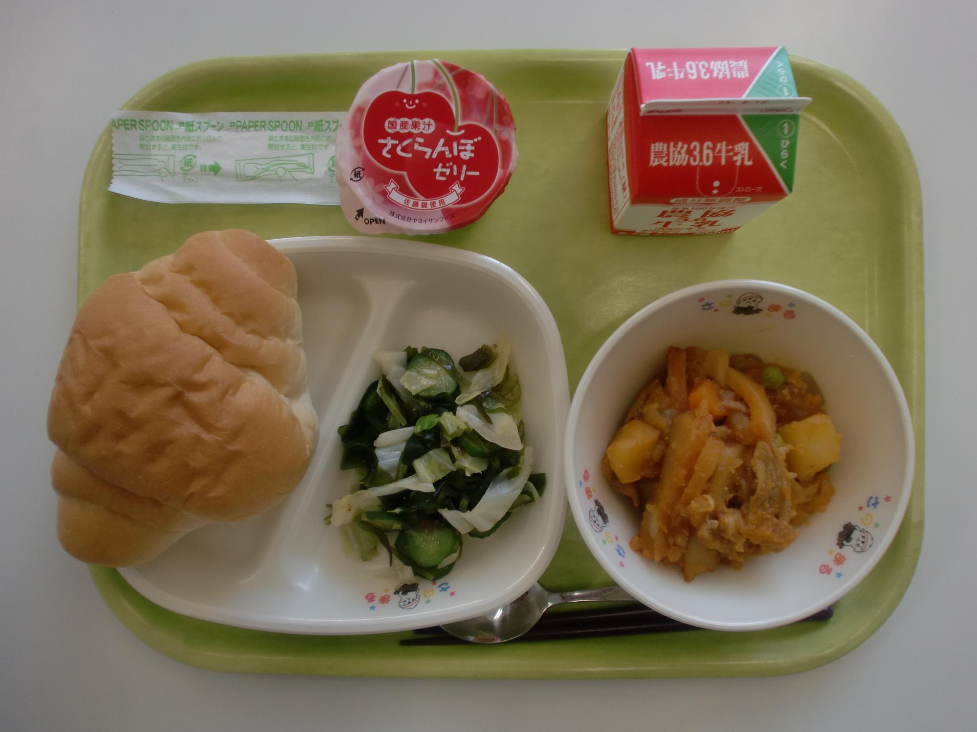 令和7年6月5日北部学校給食センター給食写真