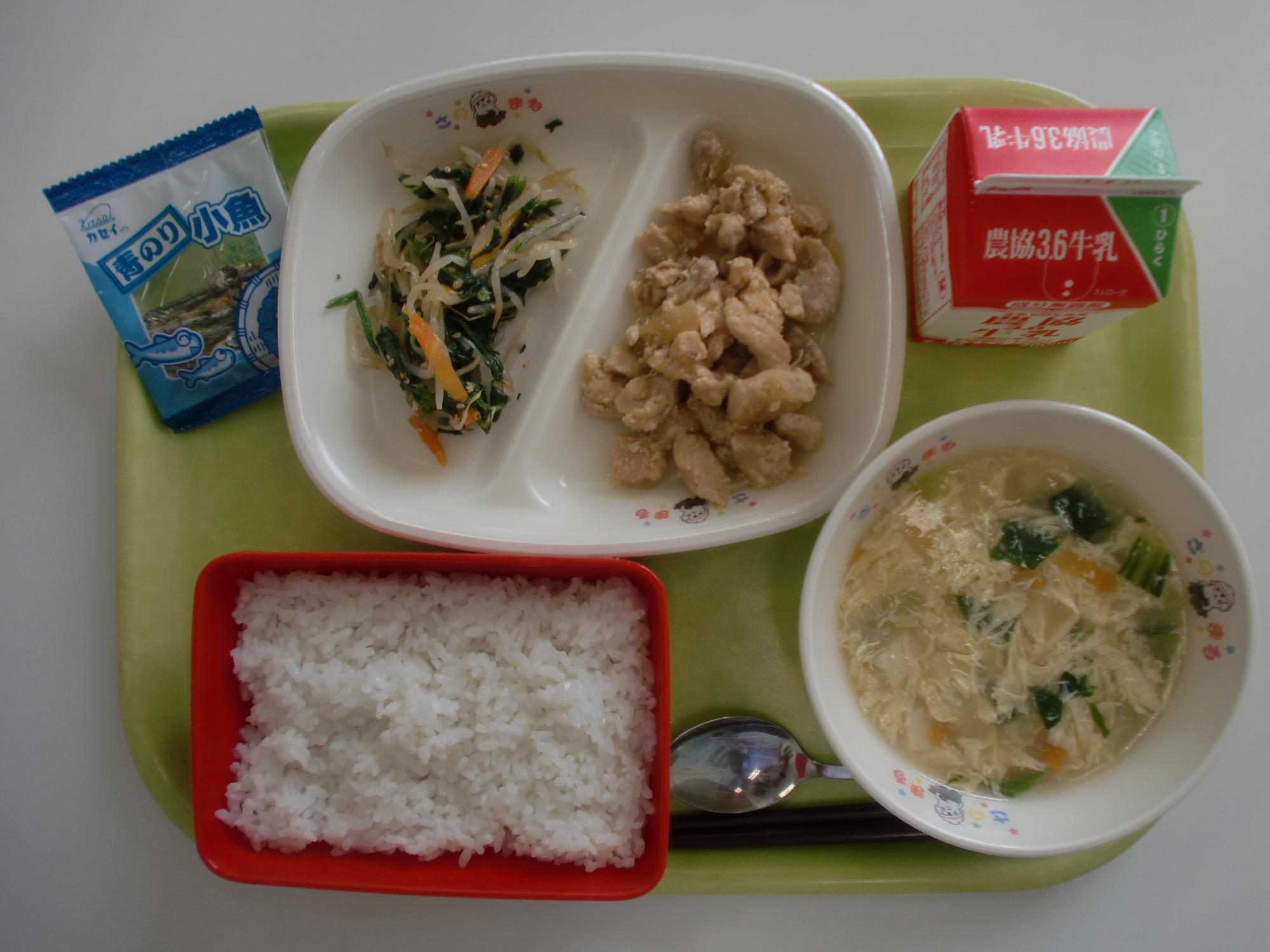 令和7年6月6日北部学校給食センター給食写真