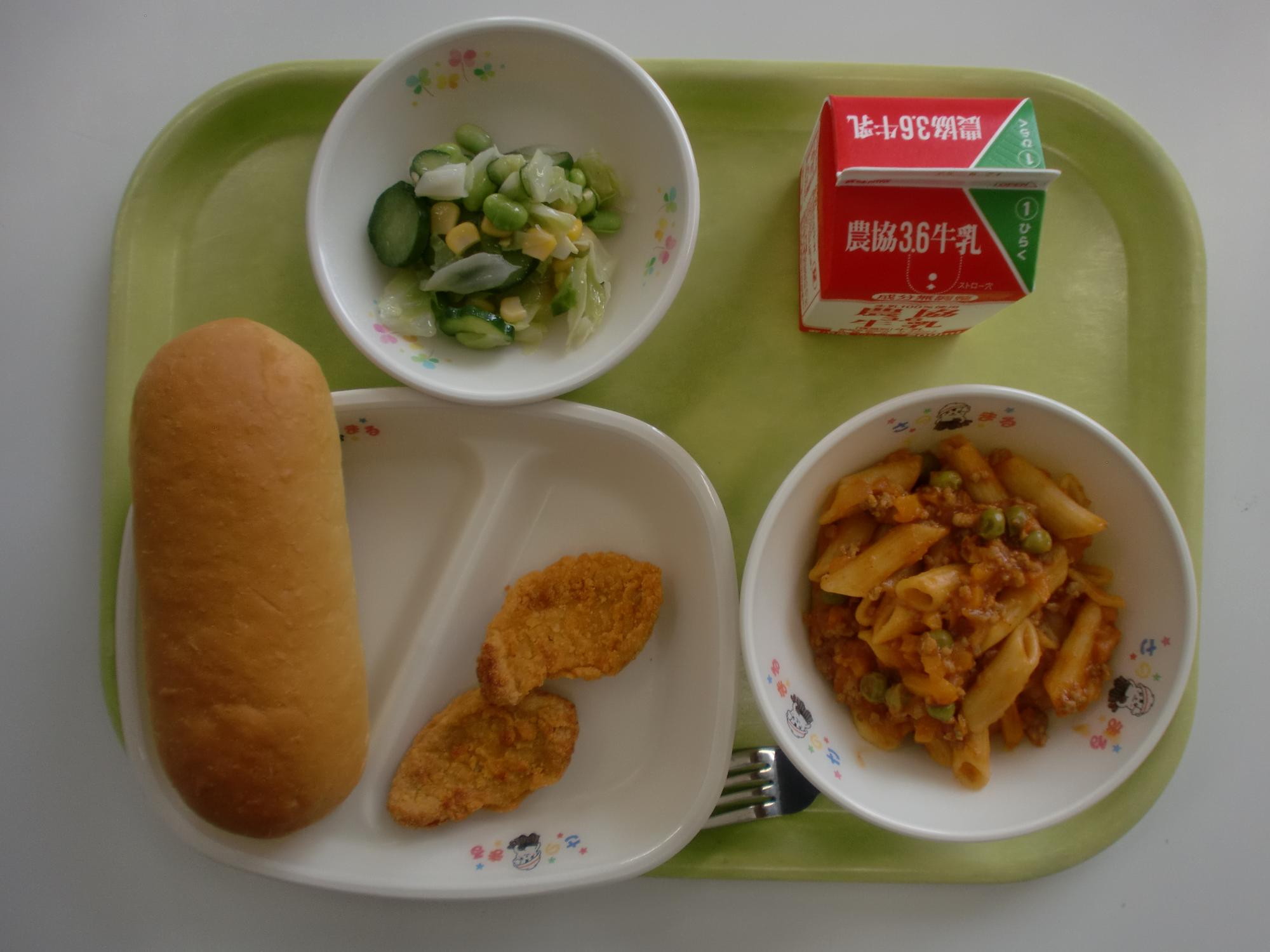令和7年6月10日北部学校給食センター給食写真