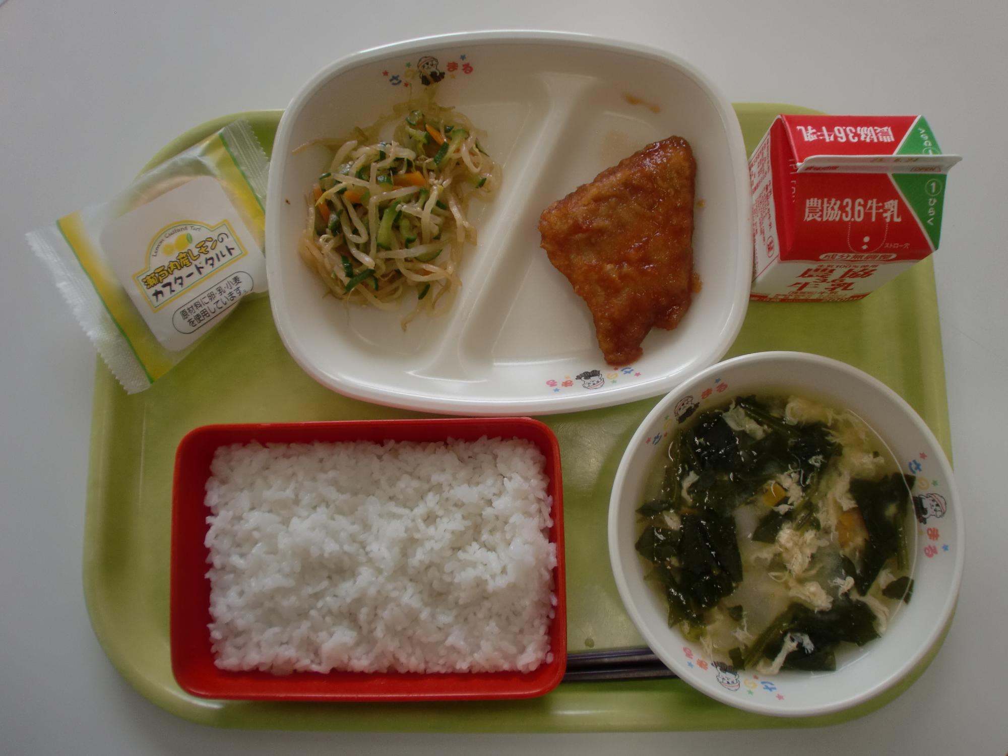 令和7年6月13日北部学校給食センター給食写真