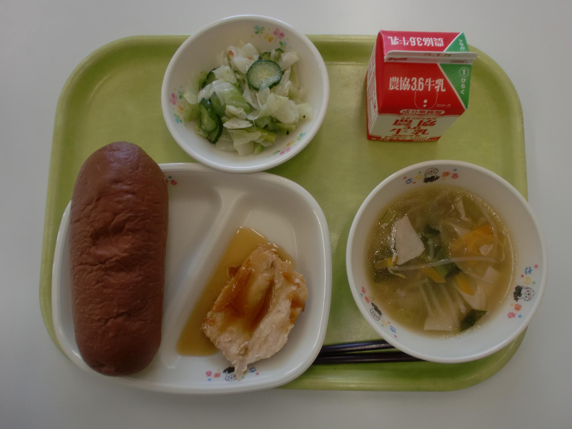 令和7年6月17日北部学校給食センター給食写真