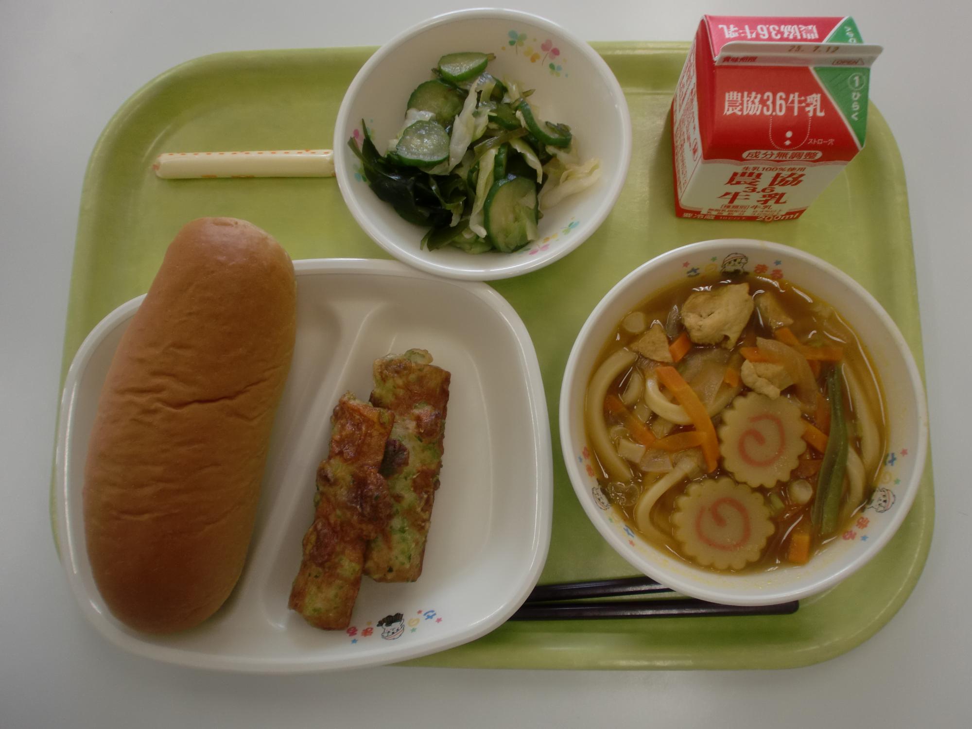 令和7年7月1日北部学校給食センター給食写真