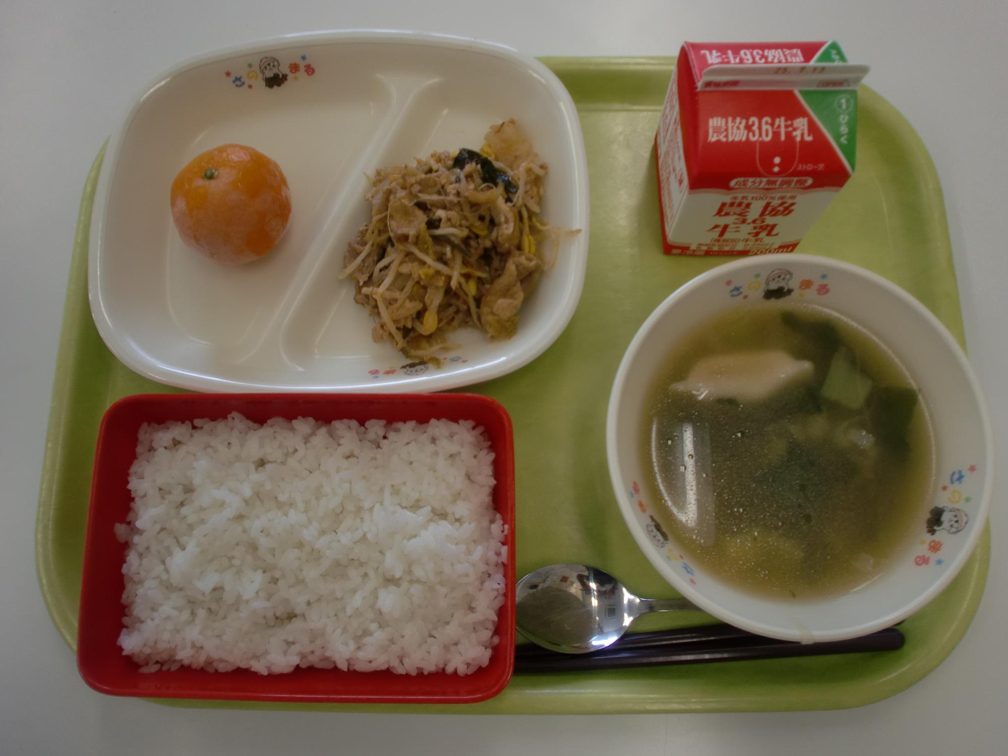 令和7年7月2日北部学校給食センター給食写真