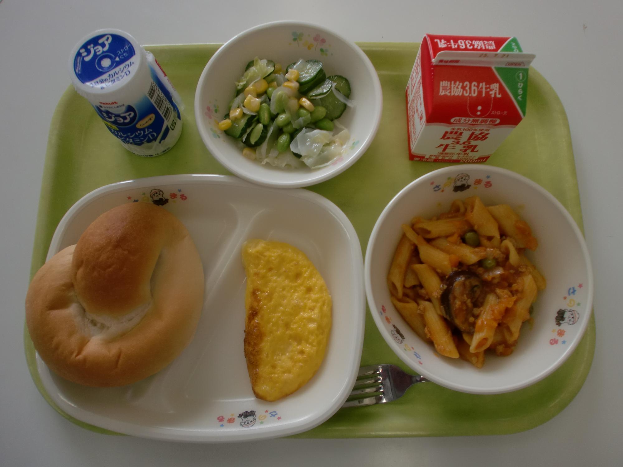 令和7年7月10日北部学校給食センター給食写真