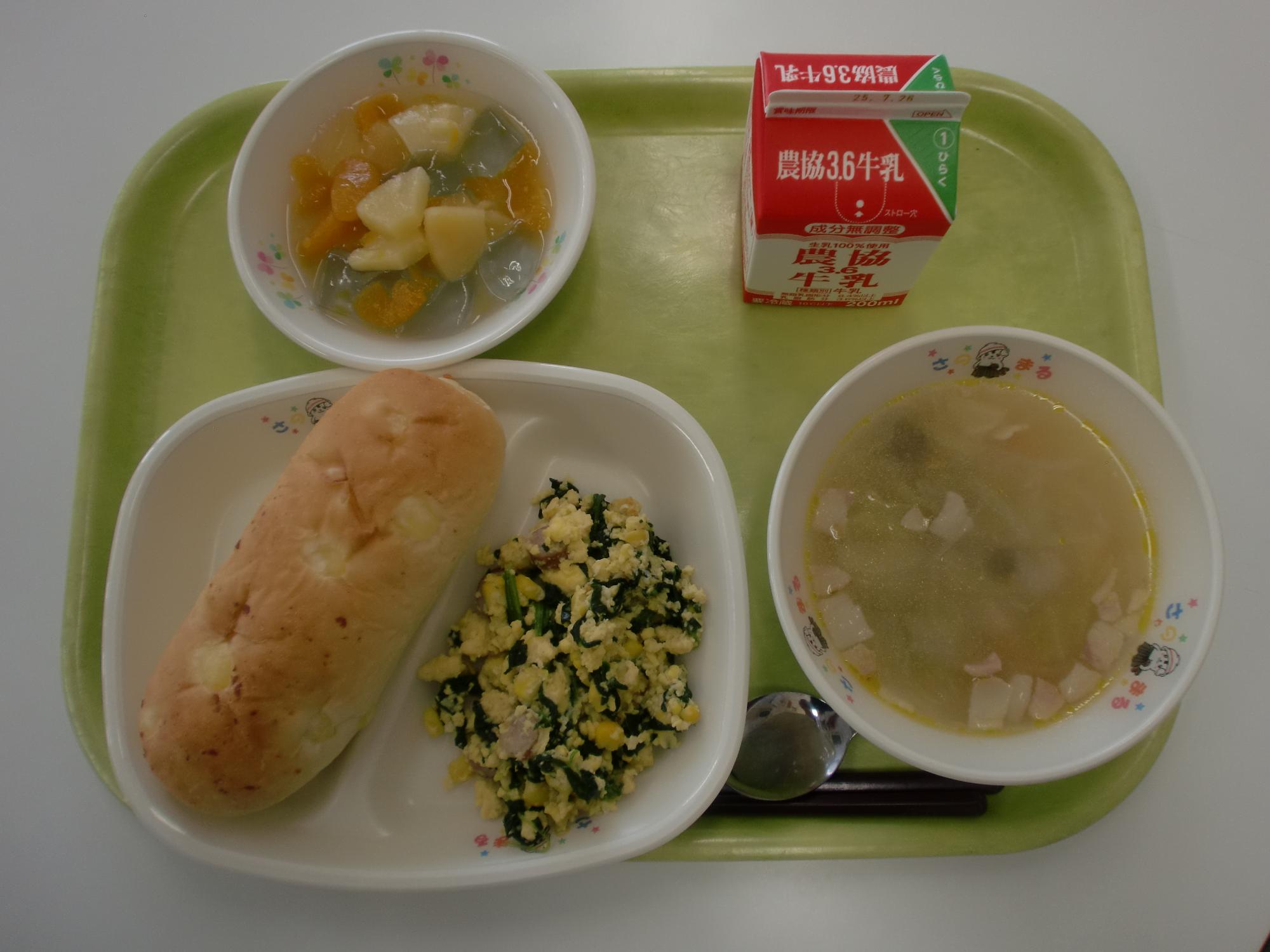 令和7年7月15日北部学校給食センター給食写真