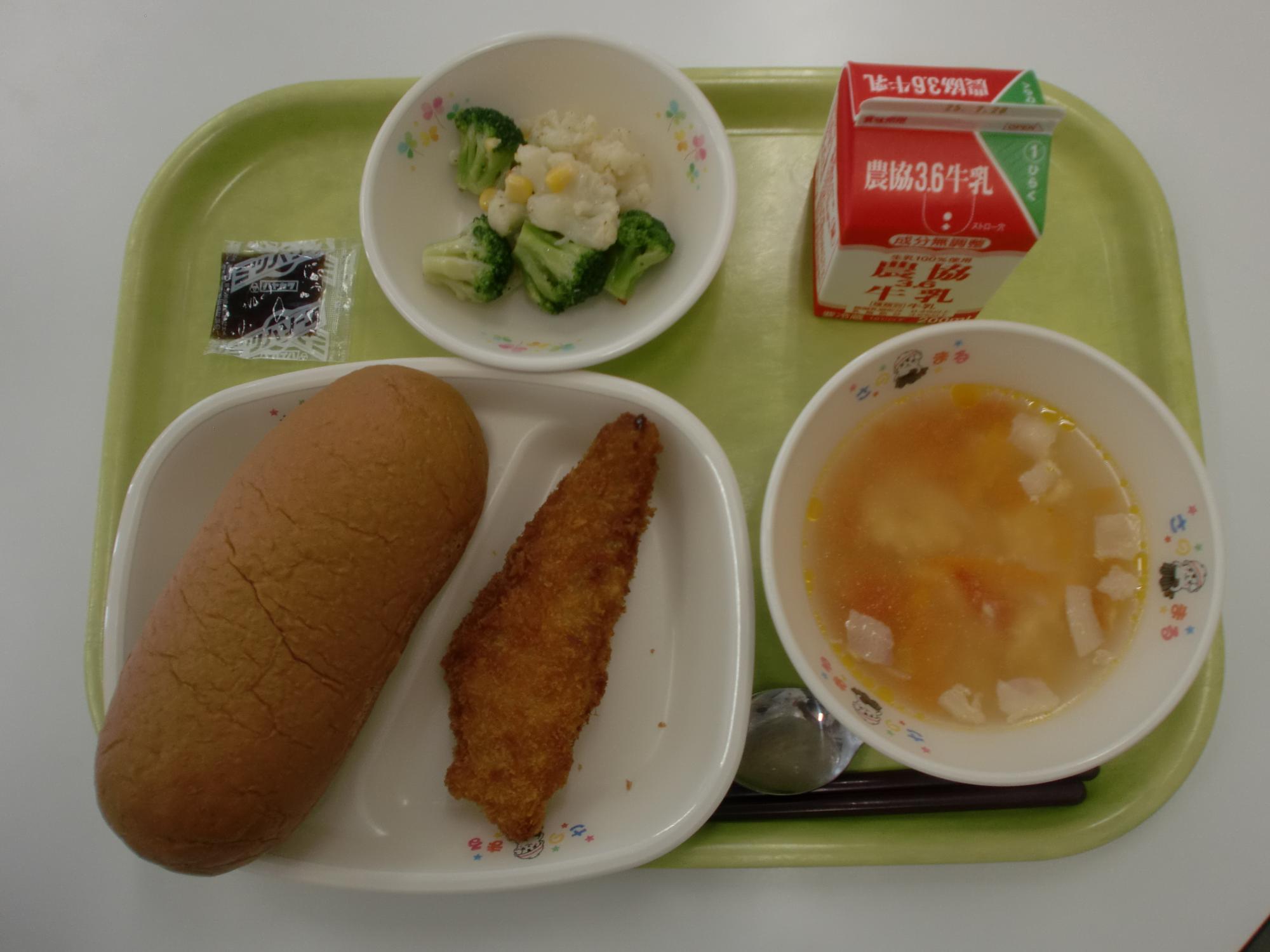 令和7年7月17日北部学校給食センター給食写真