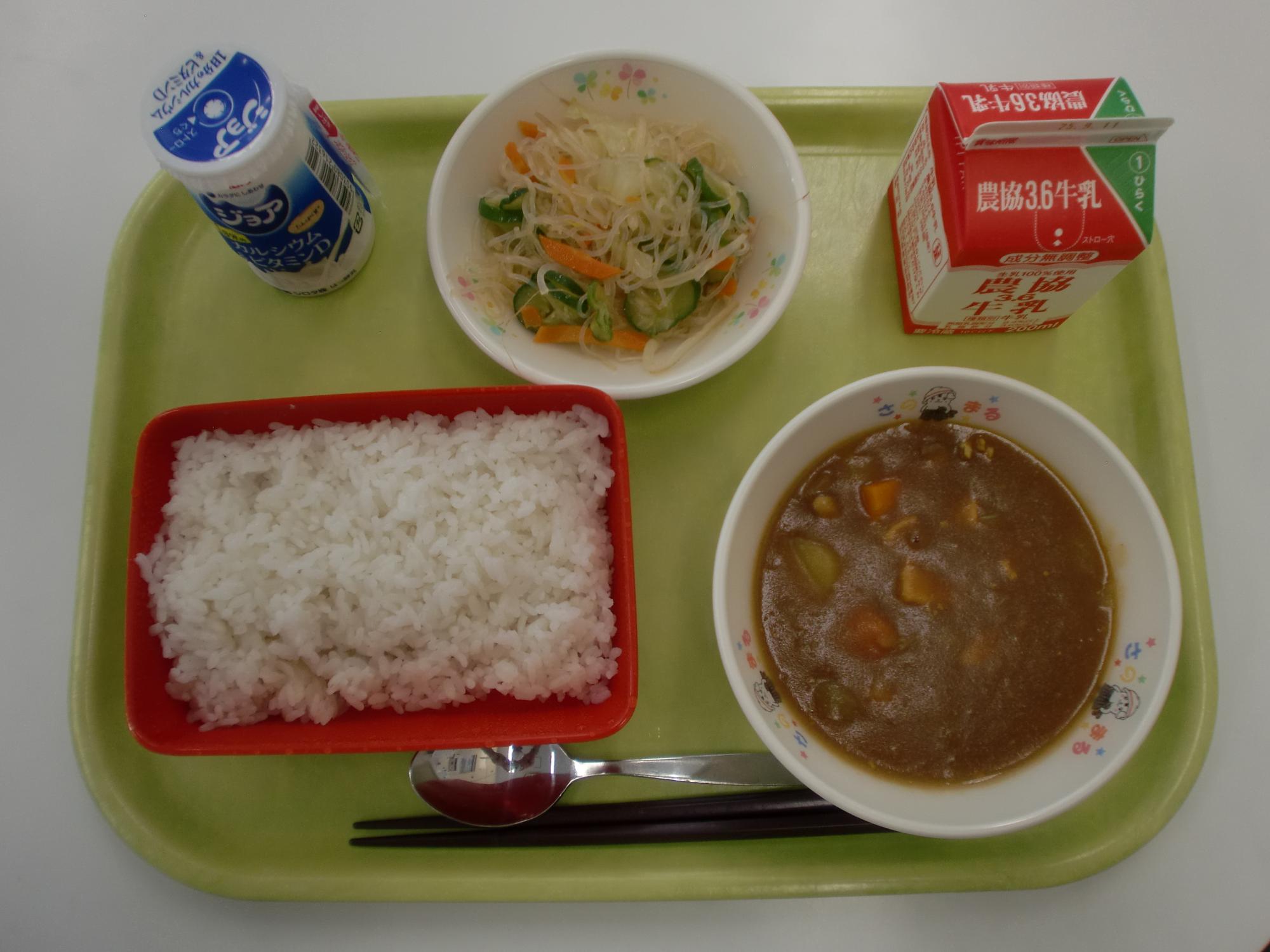 令和7年9月1日北部学校給食センター給食写真