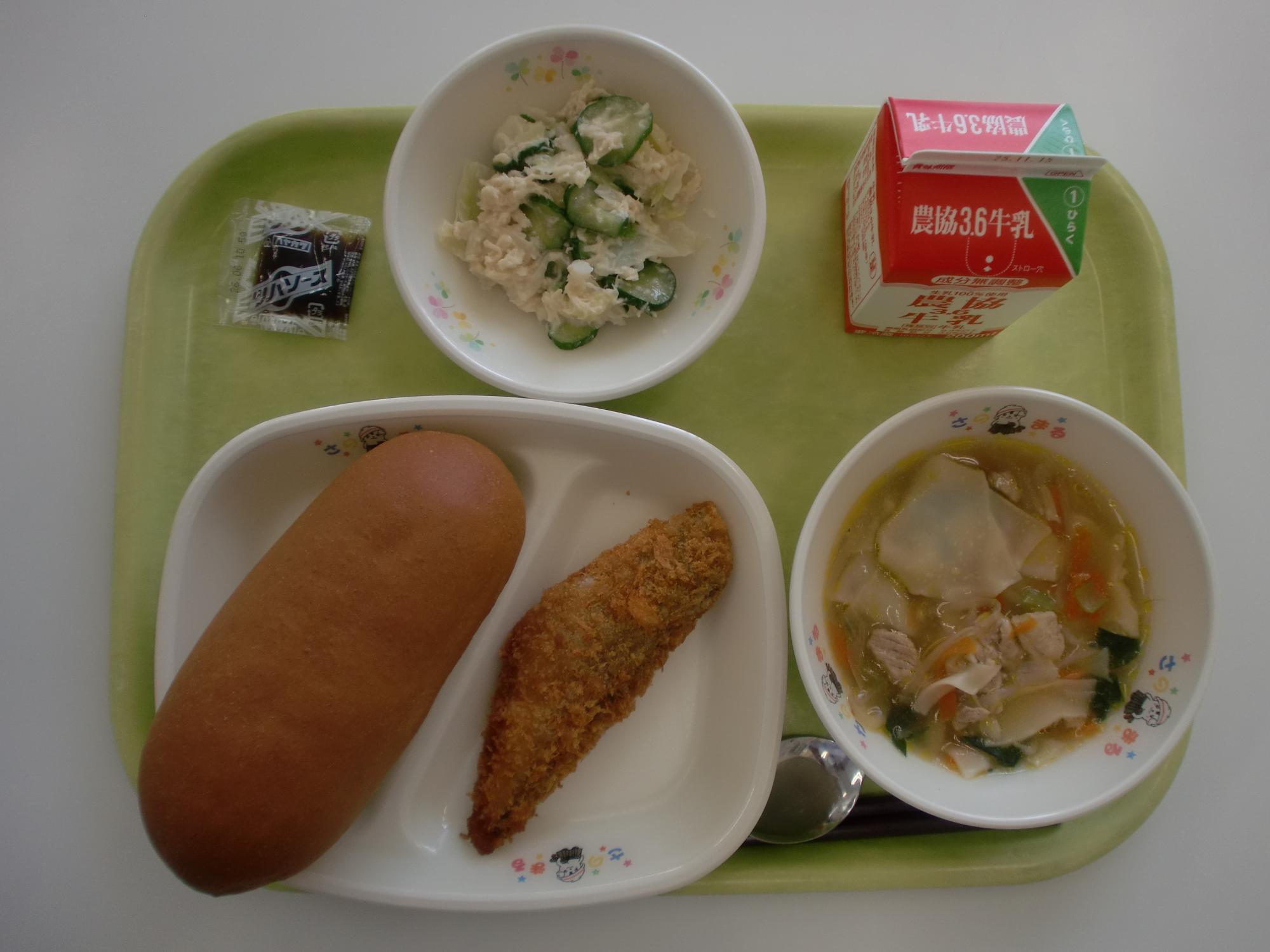 令和7年11月4日北部学校給食センター給食写真