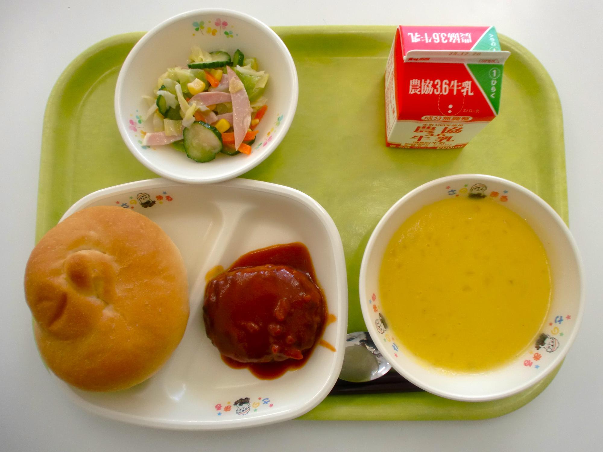 令和7年12月9日北部学校給食センター給食写真