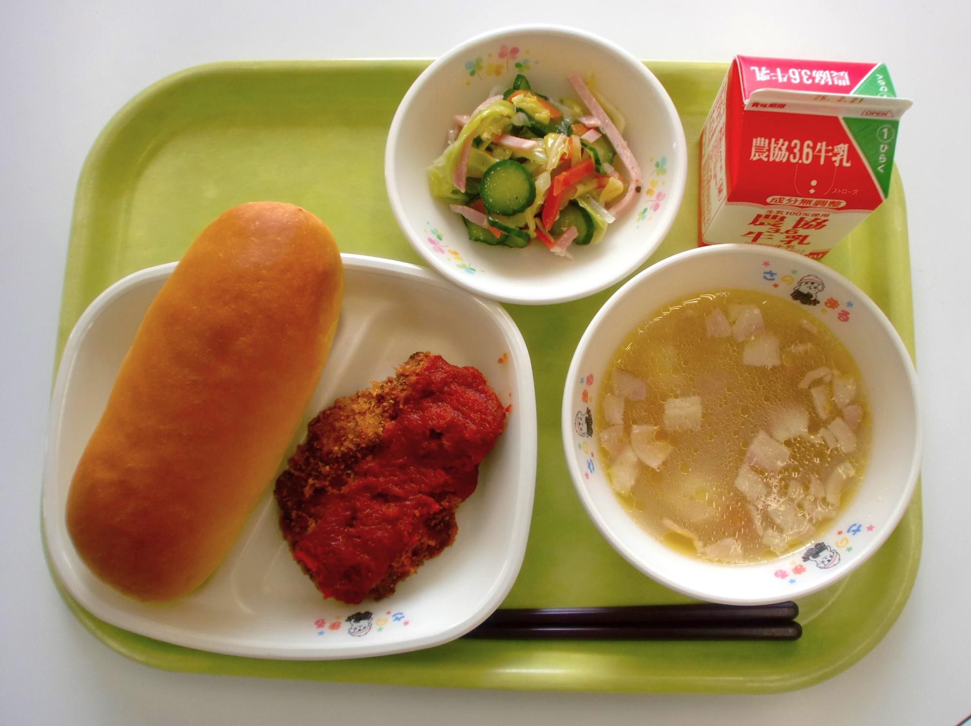 令和8年2月10日北部学校給食センター給食写真
