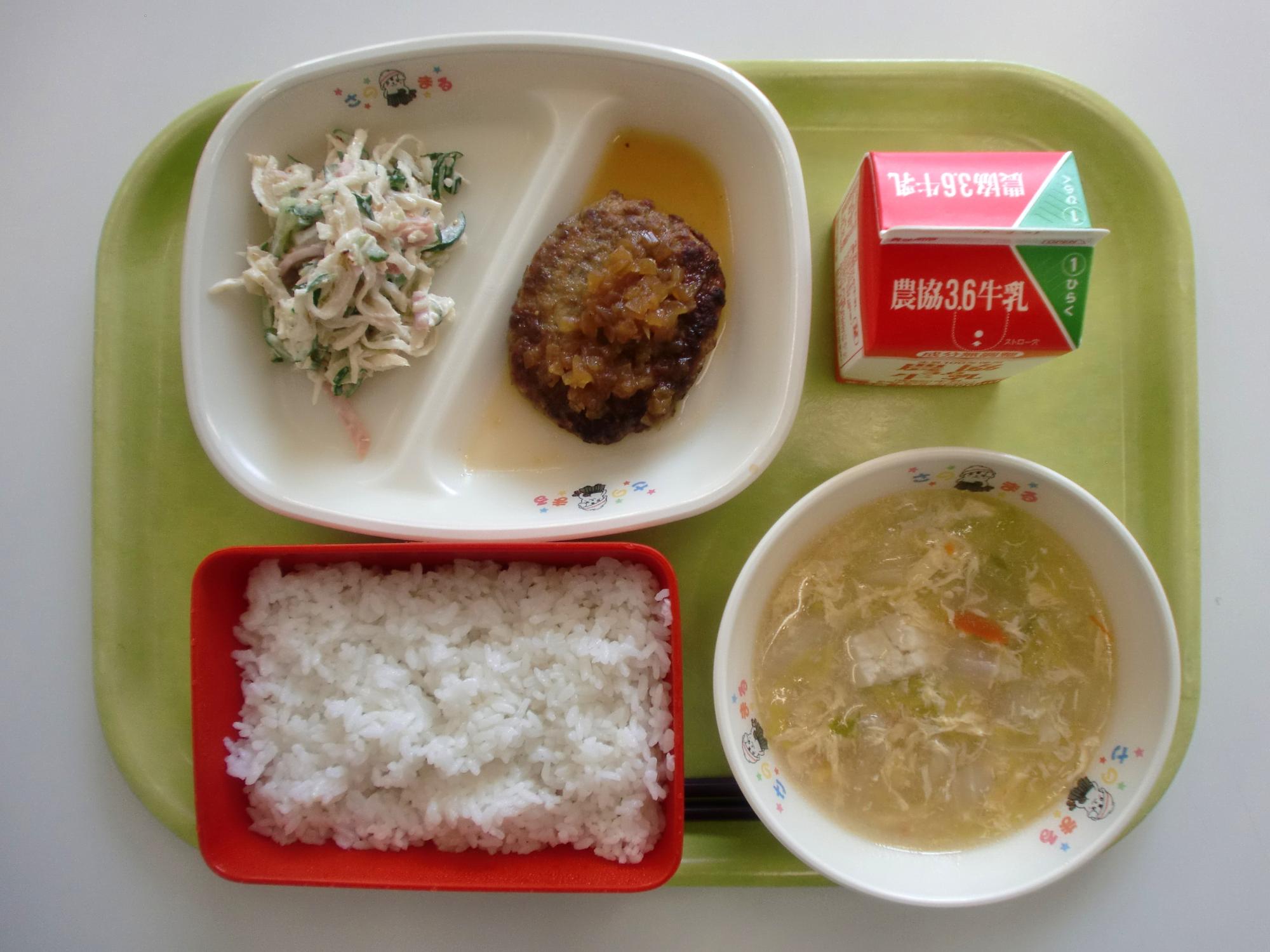 令和8年2月18日北部学校給食センター給食写真