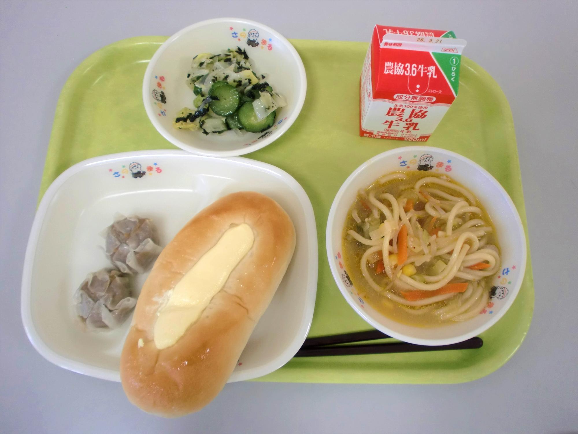 令和8年3月10日北部学校給食センター給食写真