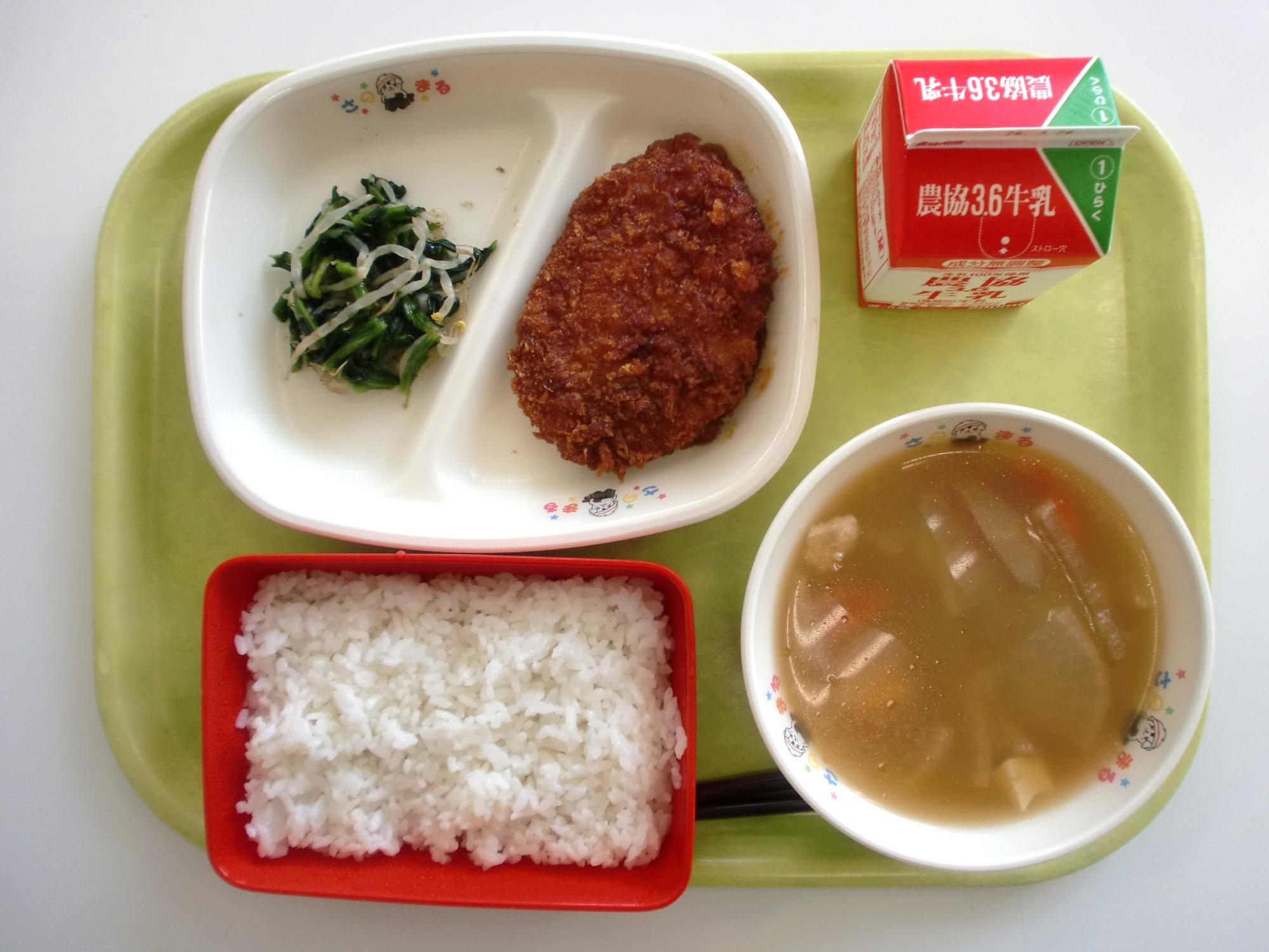 令和8年3月16日北部学校給食センター給食写真