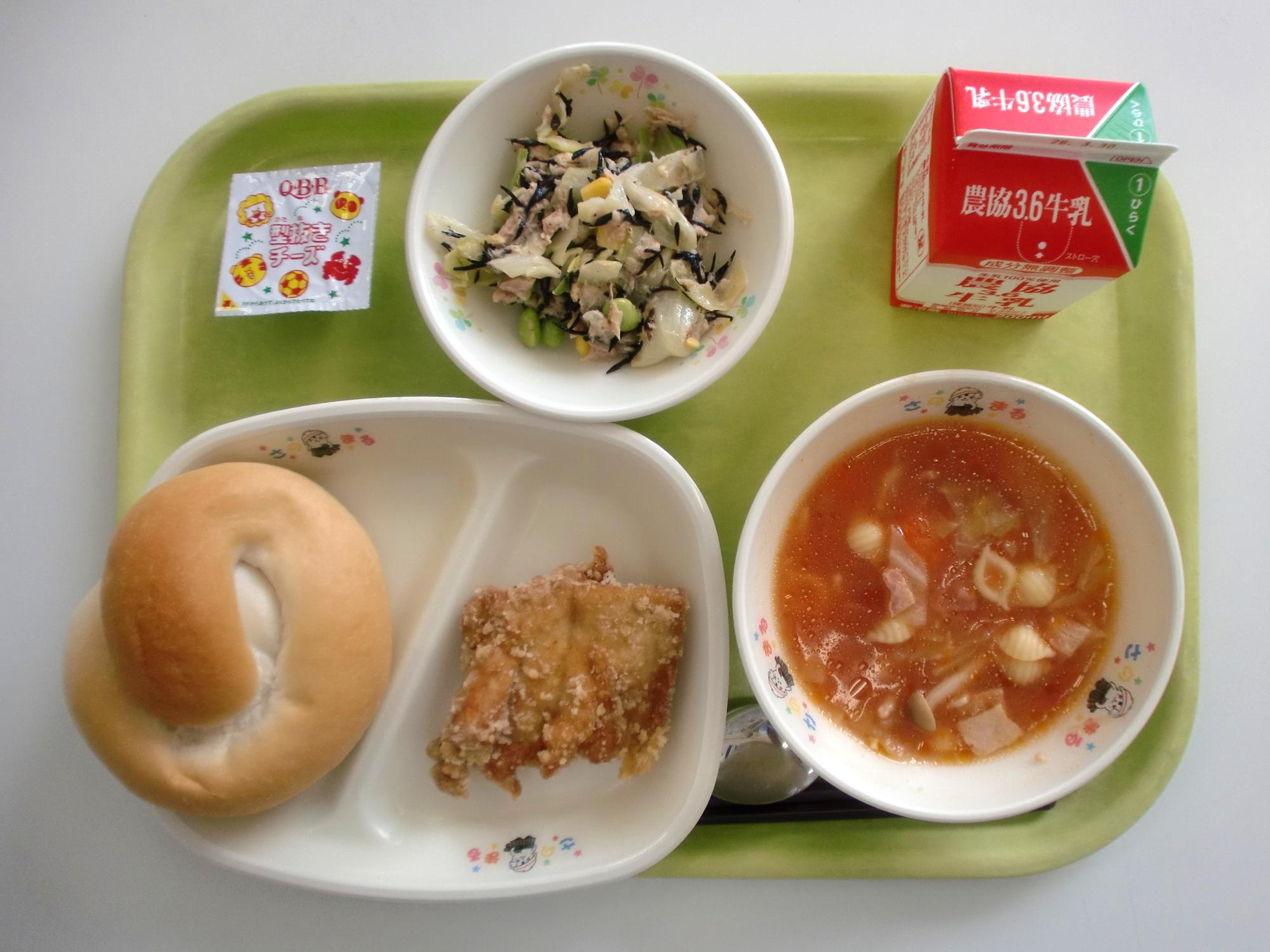 令和8年3月19日北部学校給食センター給食写真