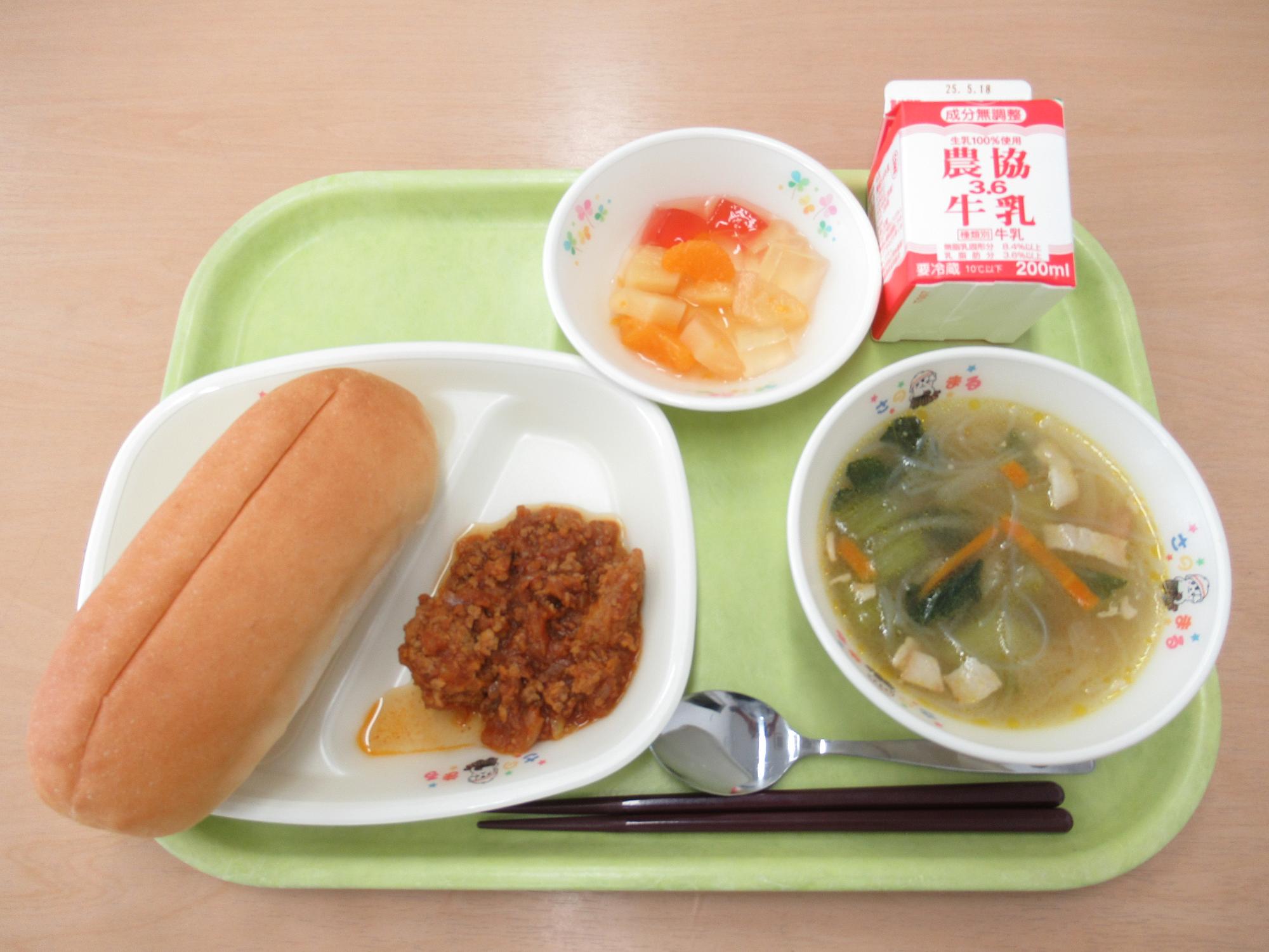令和7年5月7日南部学校給食センター給食写真