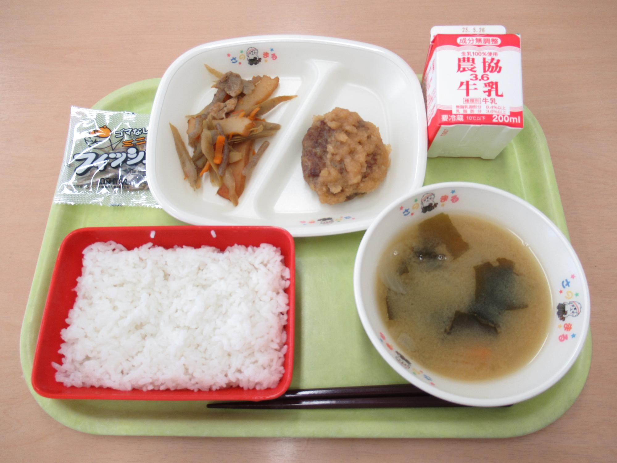 令和7年5月15日南部学校給食センター給食写真