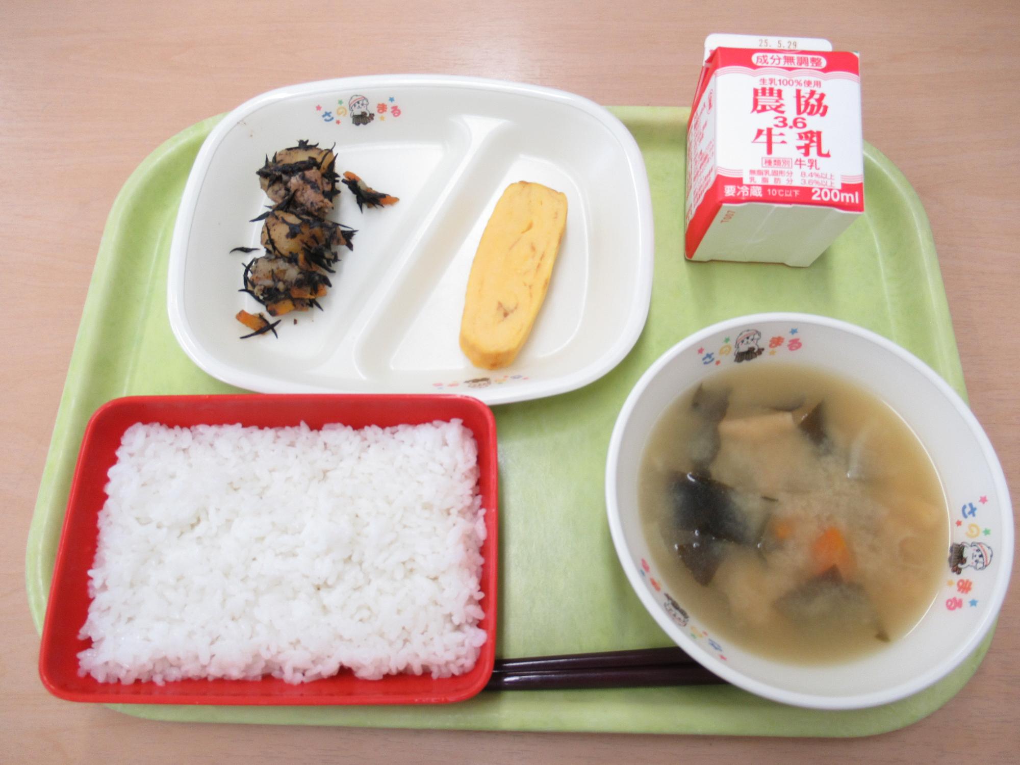 令和7年5月19日南部学校給食センター給食写真