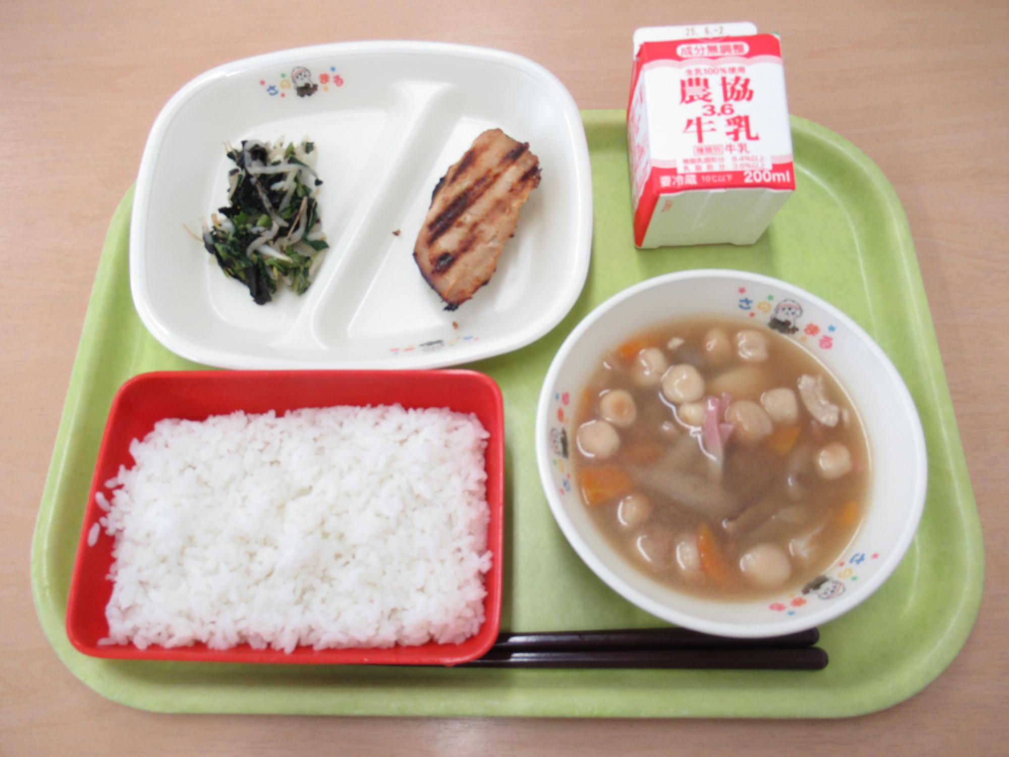 令和7年5月22日南部学校給食センター給食写真