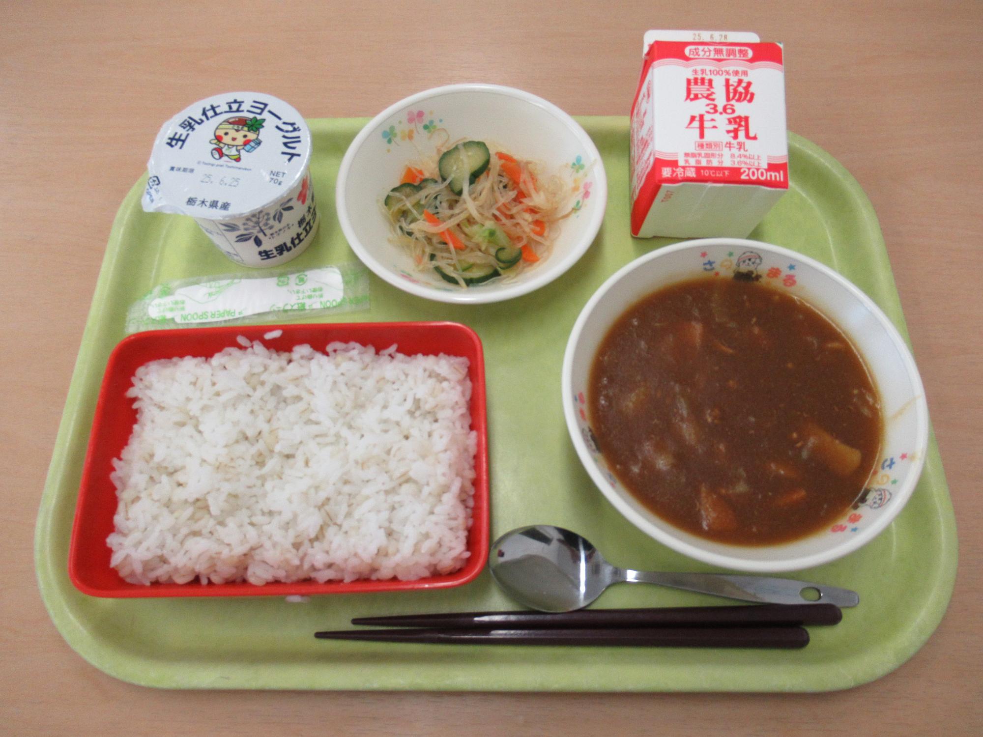 令和7年6月17日南部学校給食センター給食写真