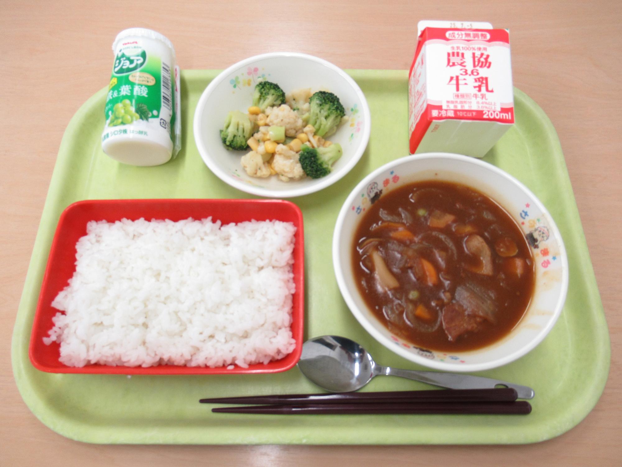 令和7年6月24日南部学校給食センター給食写真