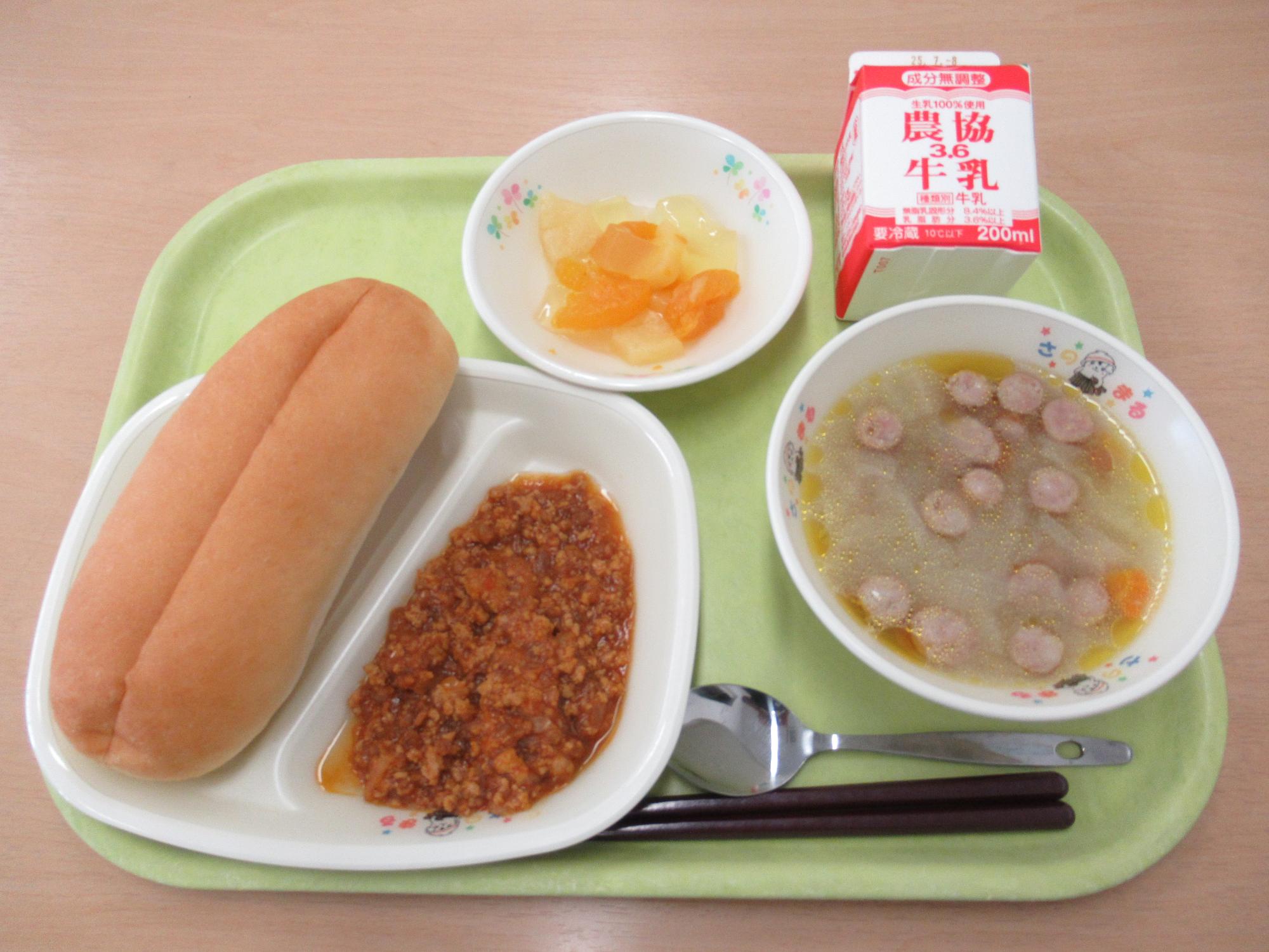 令和7年6月27日南部学校給食センター給食写真