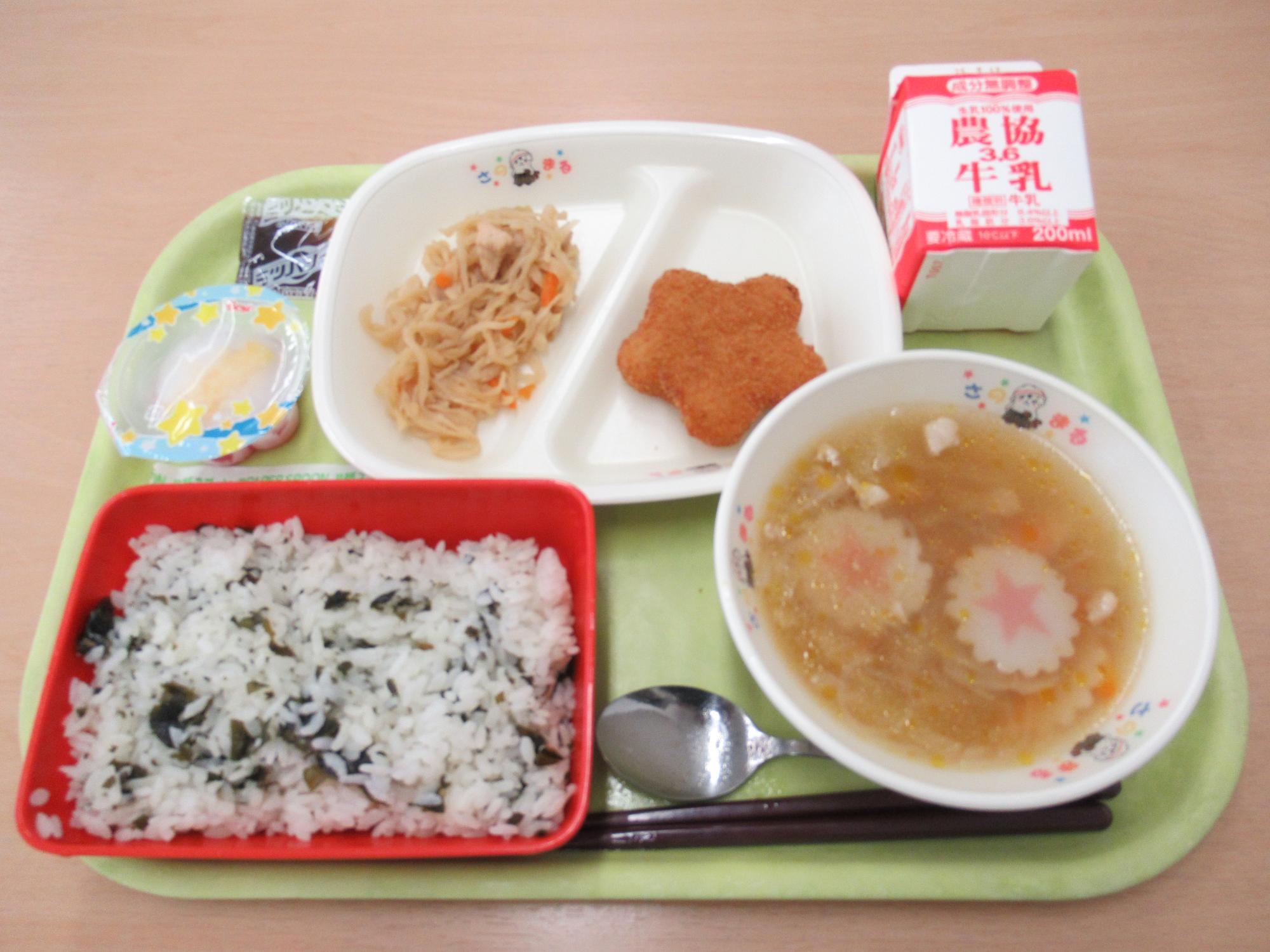 令和7年7月7日南部学校給食センター給食写真