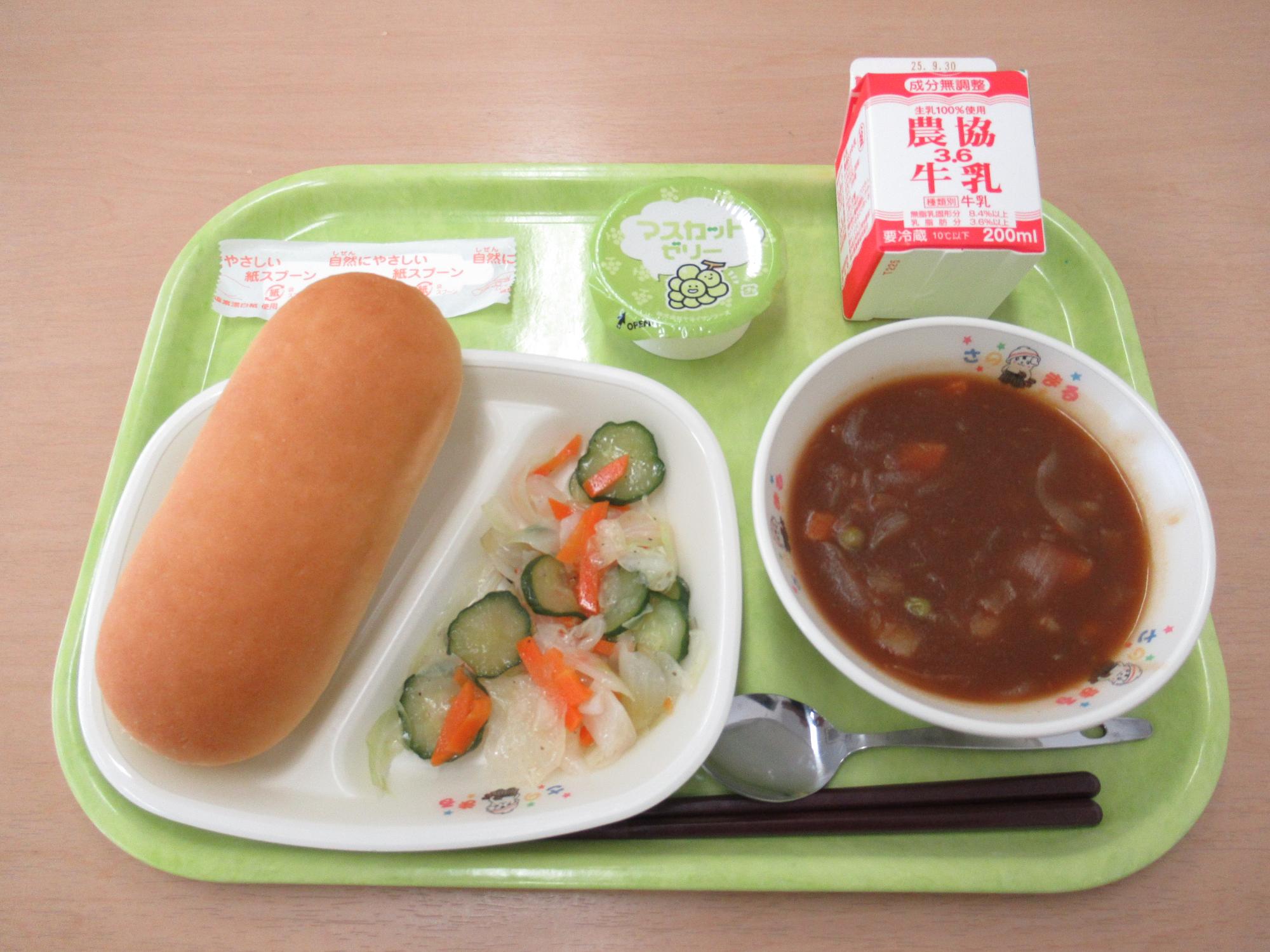 令和7年9月19日南部学校給食センター給食写真