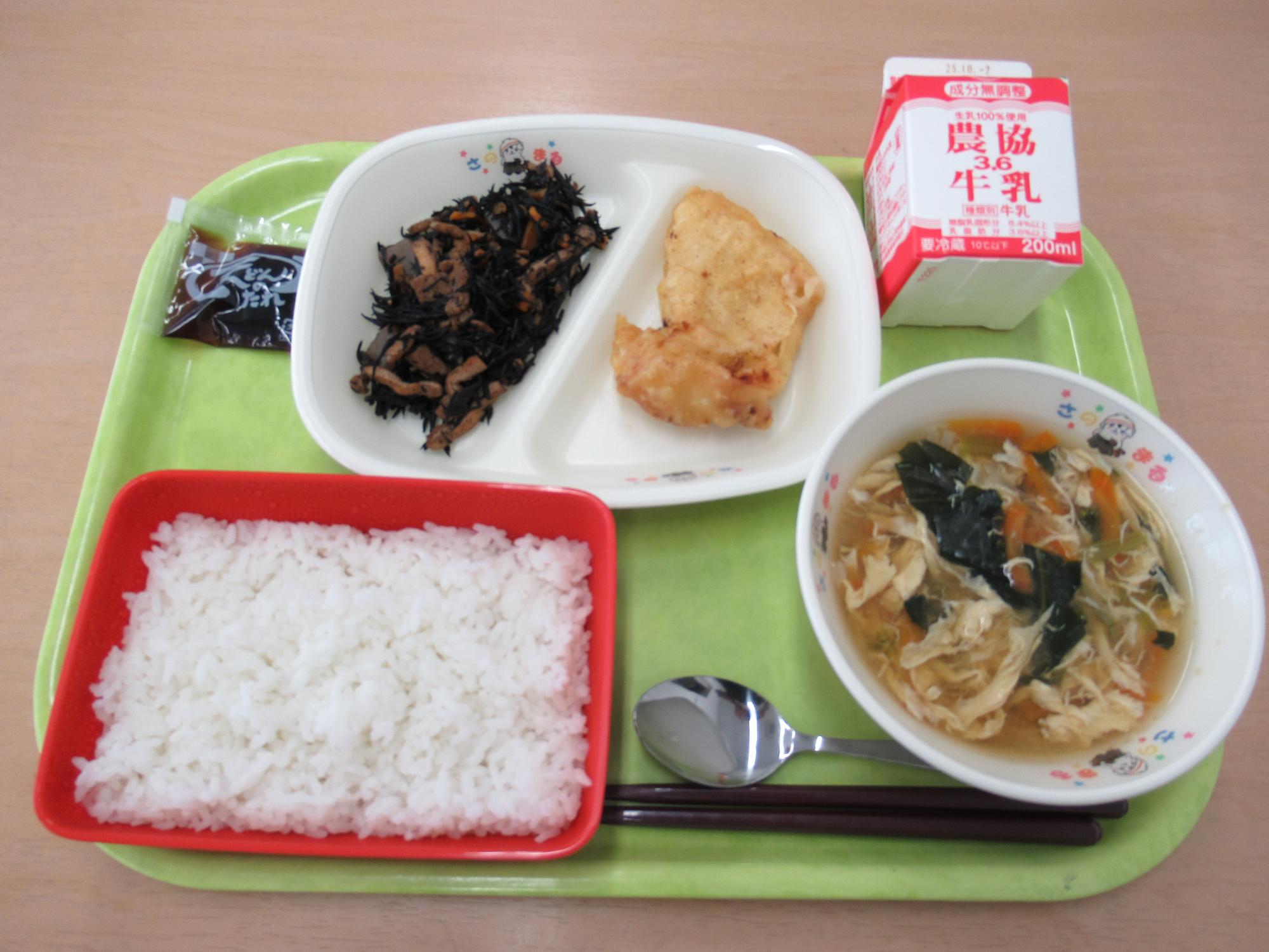 令和7年9月22日南部学校給食センター給食写真