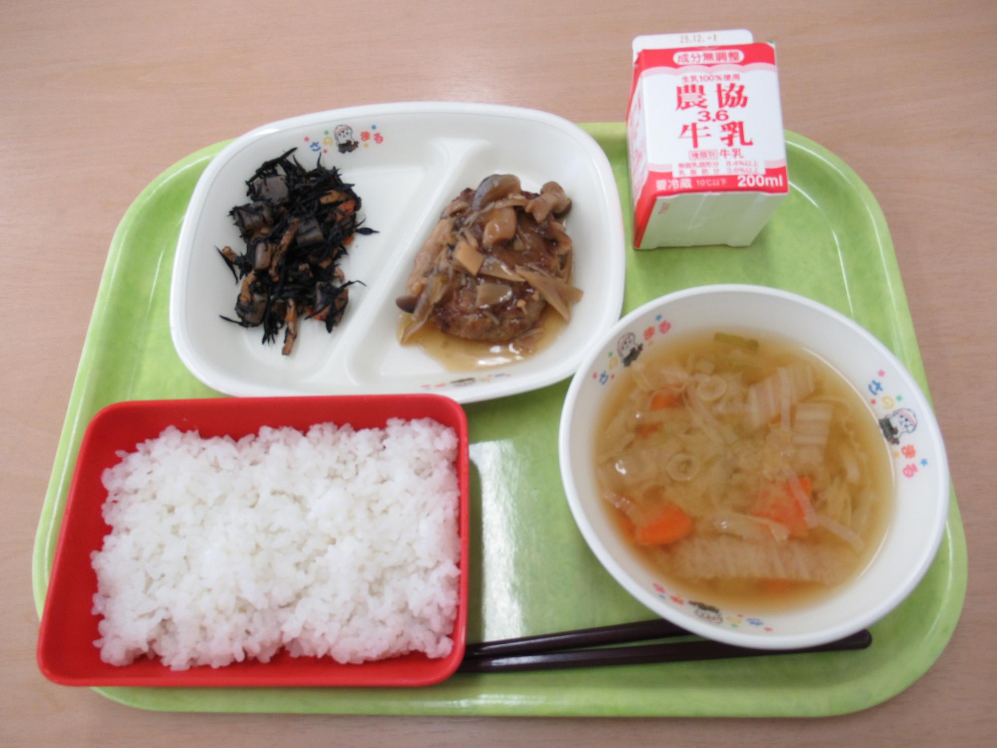 令和7年11月20日南部学校給食センター給食写真