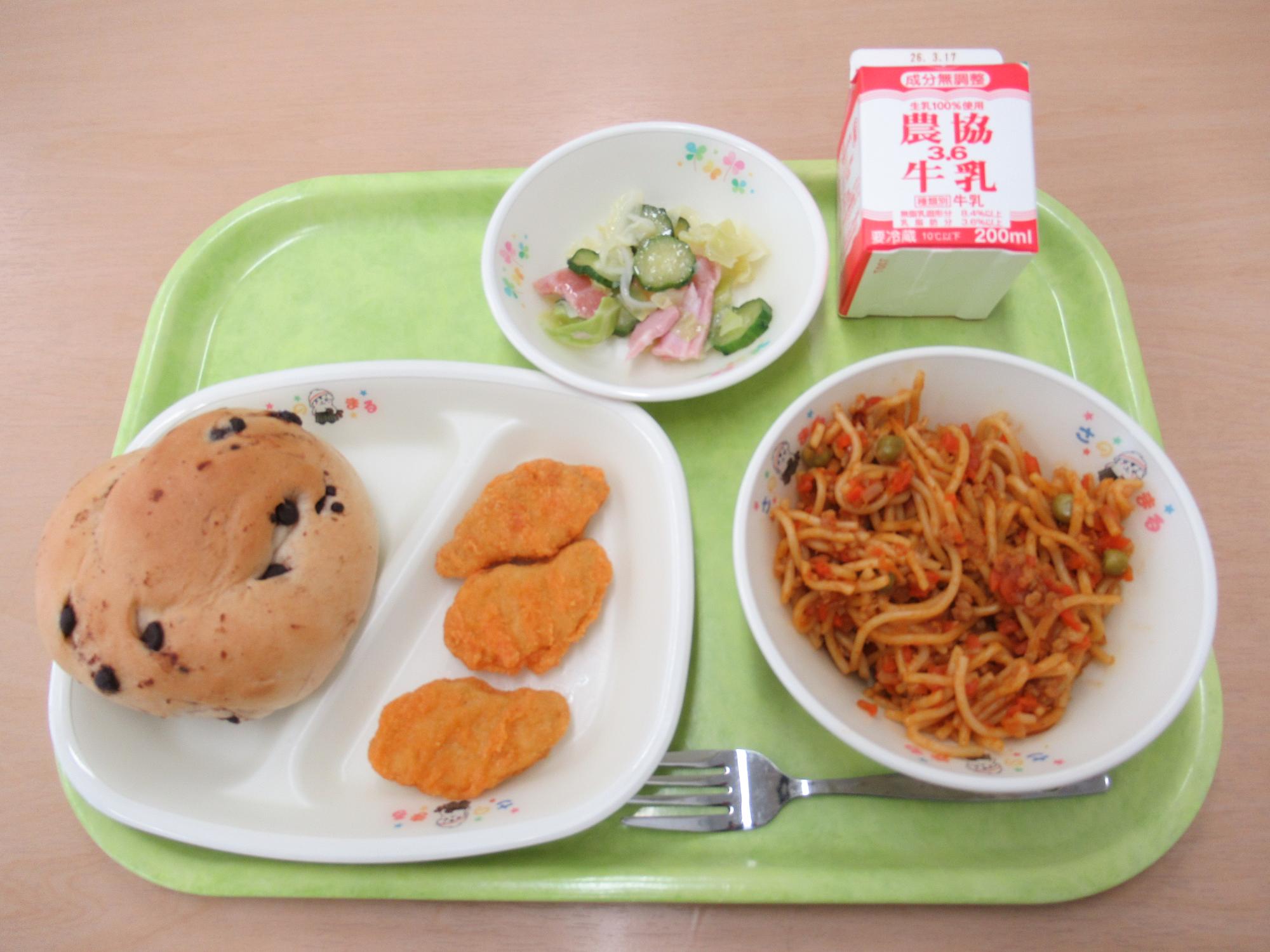 令和8年3月6日南部学校給食センター給食写真