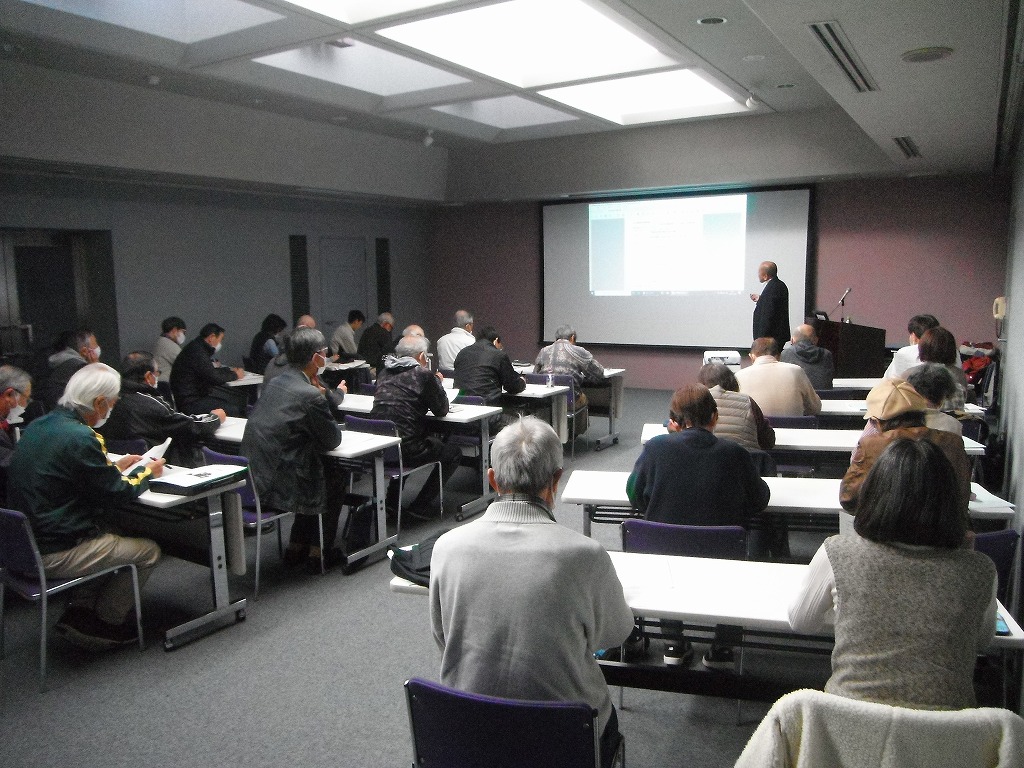 講座第4回「北関東の要衝唐沢山城 ～戦国時代の佐野は激戦地？～」の様子