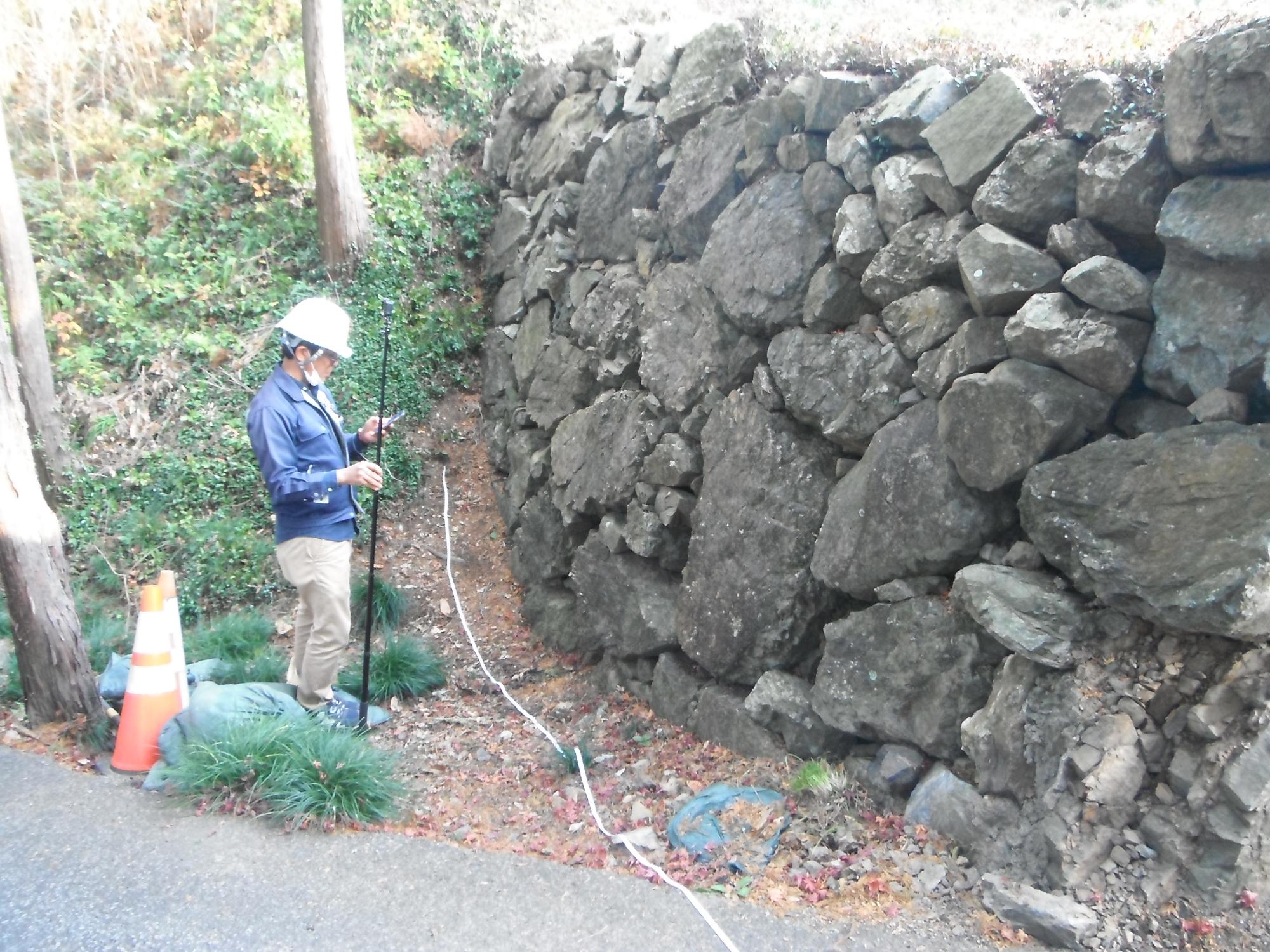 石垣写真撮影状況