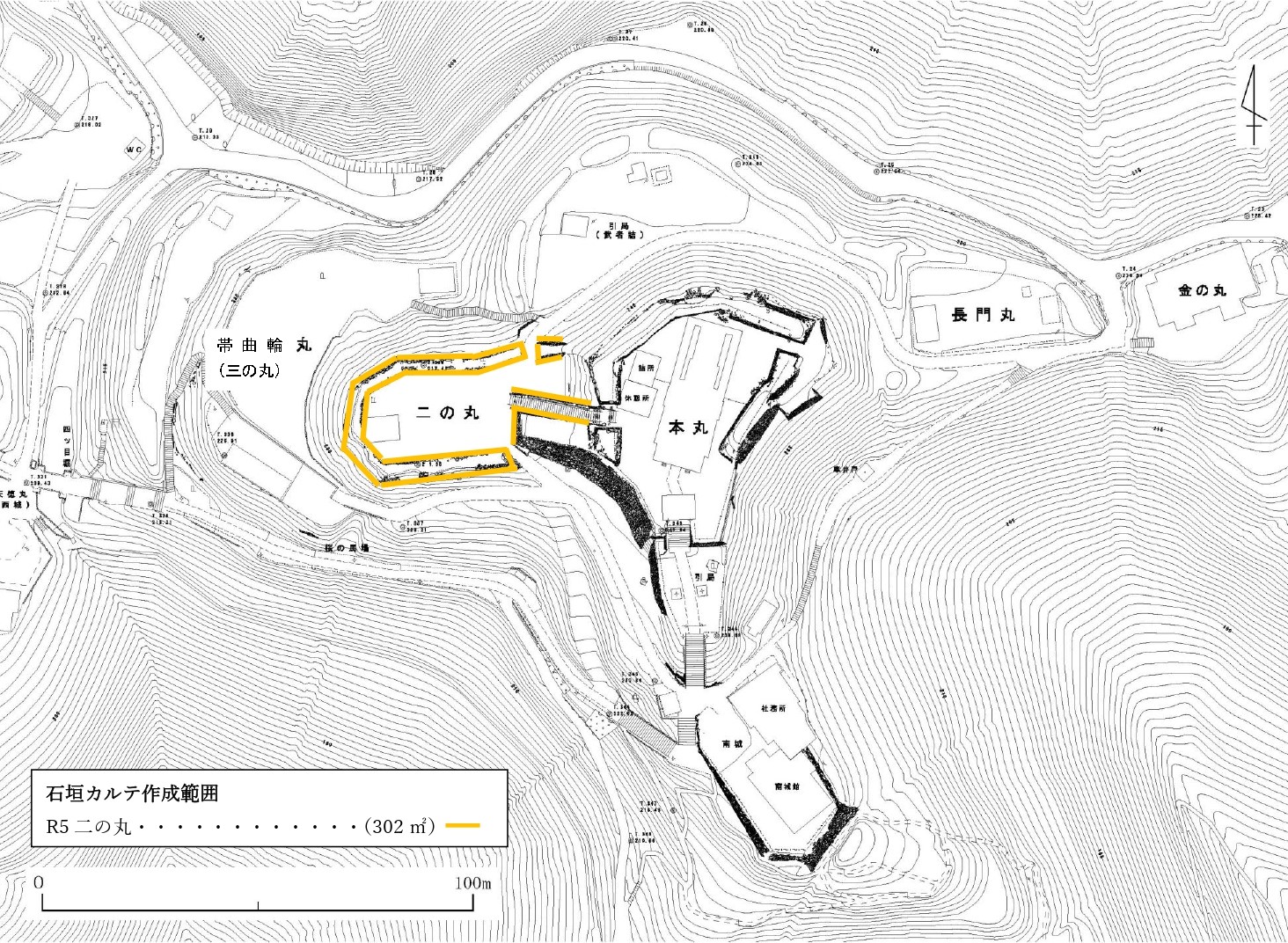 令和5年度石垣カルテ作成箇所位置図