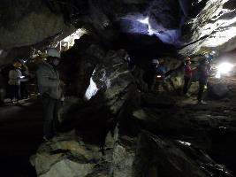 洞窟内部の写真