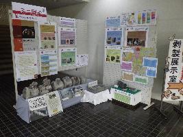 ミニ展示のようす