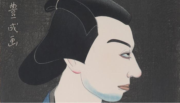 山村耕花《「梨園の華」より植木屋吉五郎》